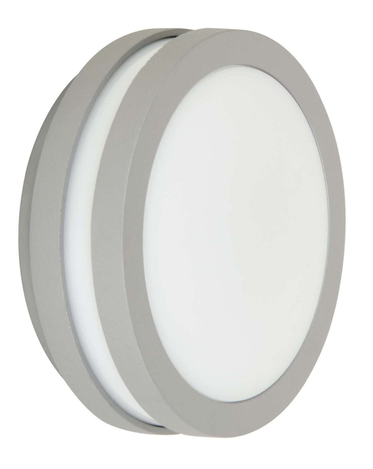 LUTEC Außen-Wandleuchte Lutec Paris Wandlampe Aussenlampe Aussenleuchte Silber 3172 S Si Esl