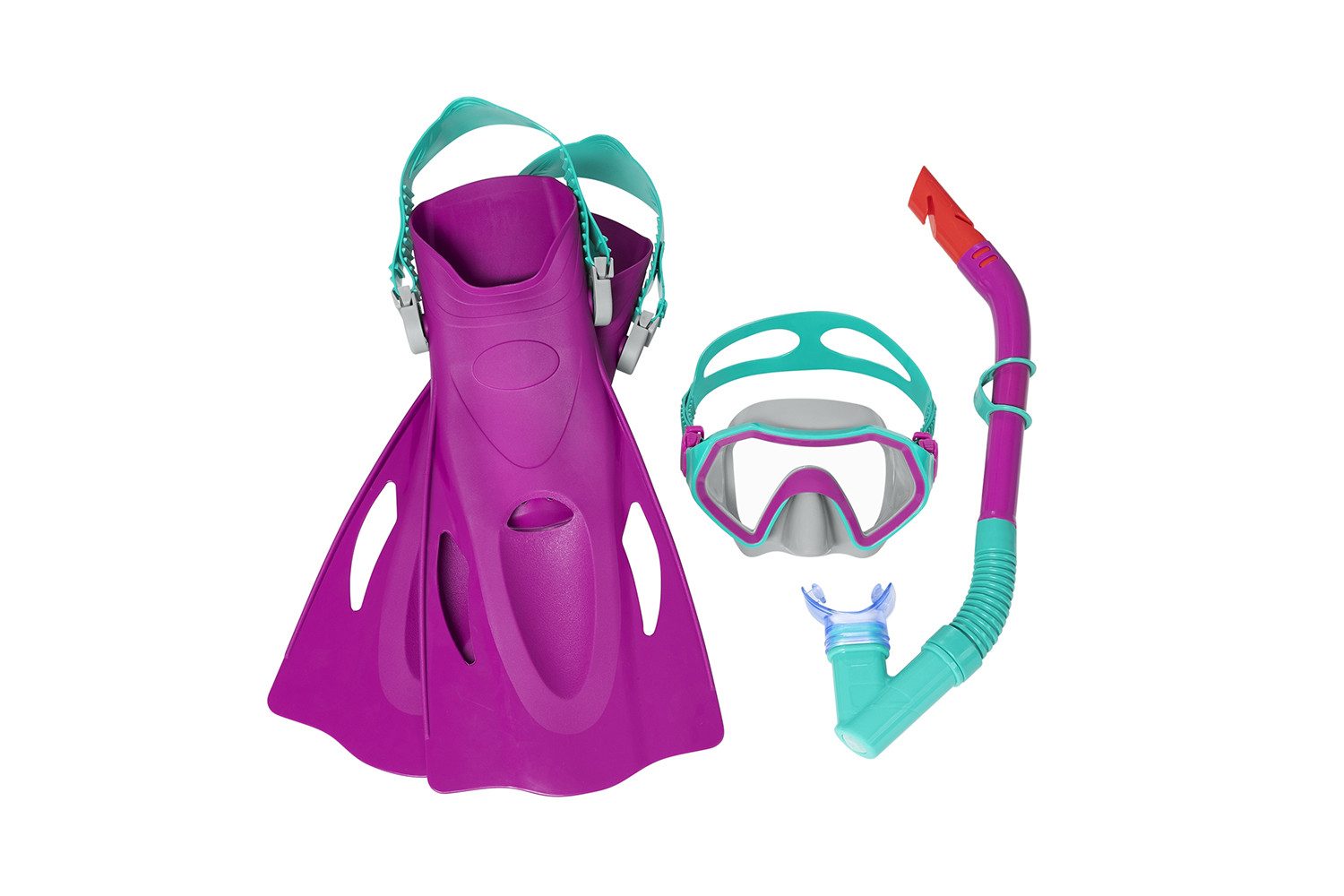 Bestway Schnorchel Crusader™ Set ab 7 Jahren (Größe: 37-41), sortiert (Set)
