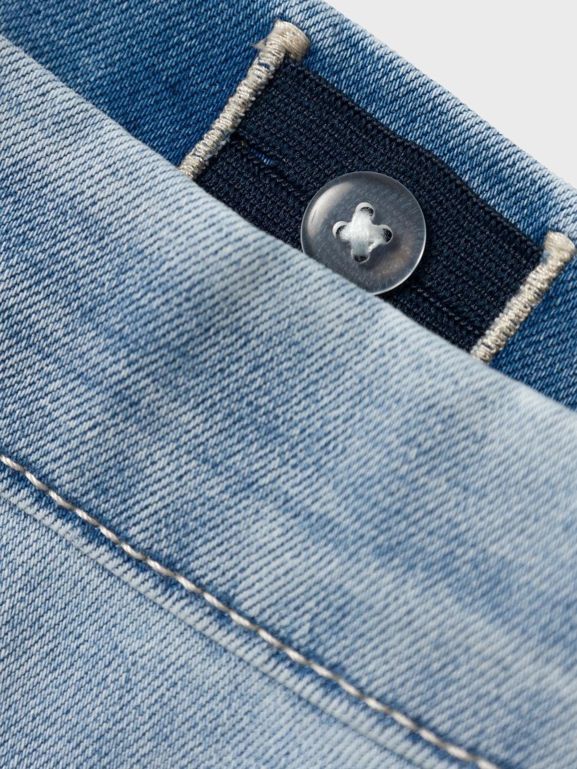 Weite Jeans NKFROSE für Mädchen mit weitem Bein und High Waist