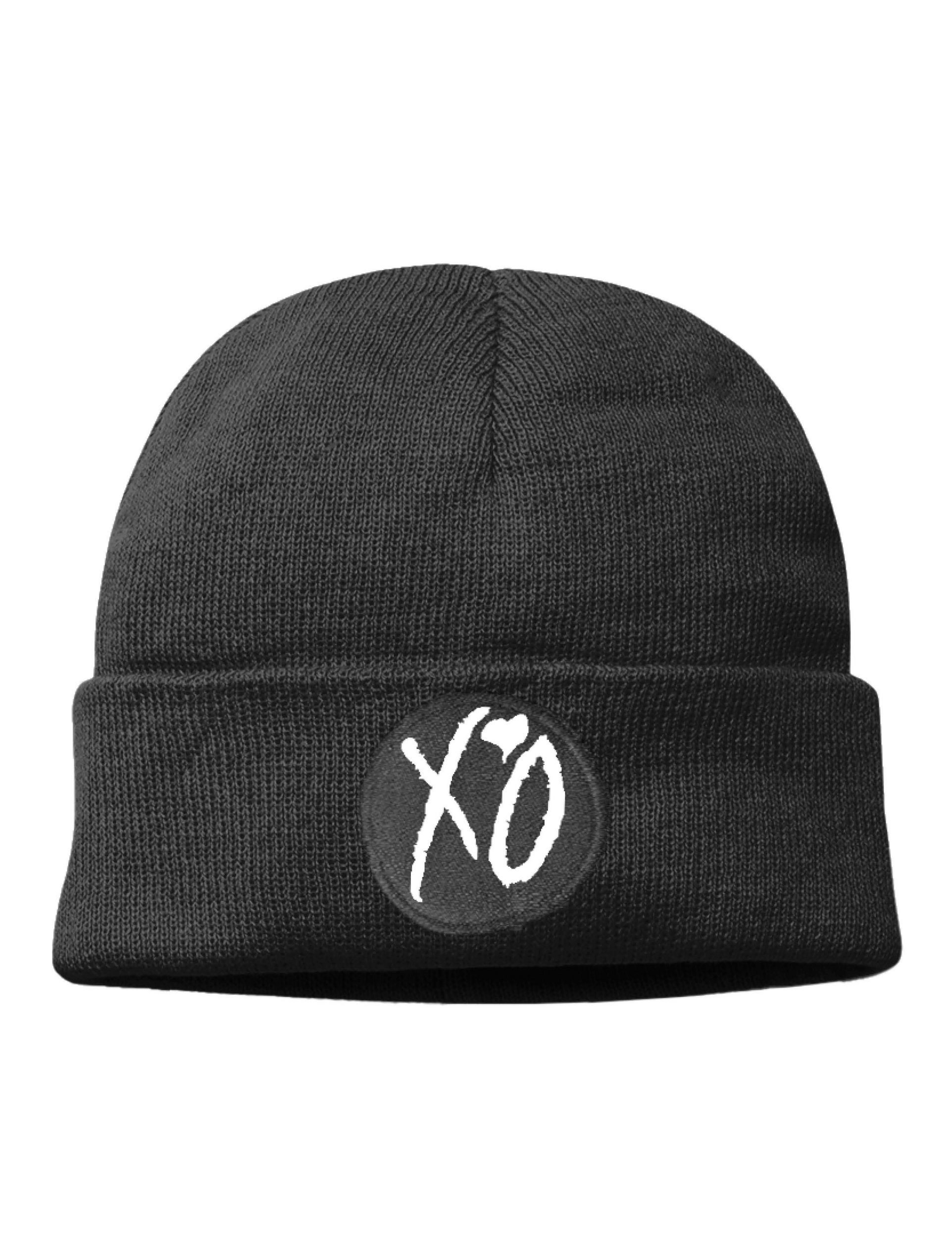 Youth Designz Beanie XO Unisex Beanie Mütze Wintermütze Herren Damen Strickmütze mit modischem Fun Print