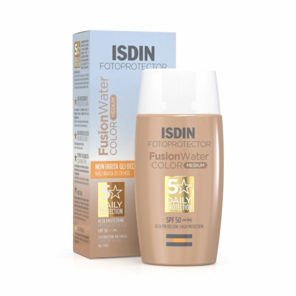 Sonnenschutzcreme Sonnenschutz mit Farbe Fusion Water Spf 50 Medium 50ml