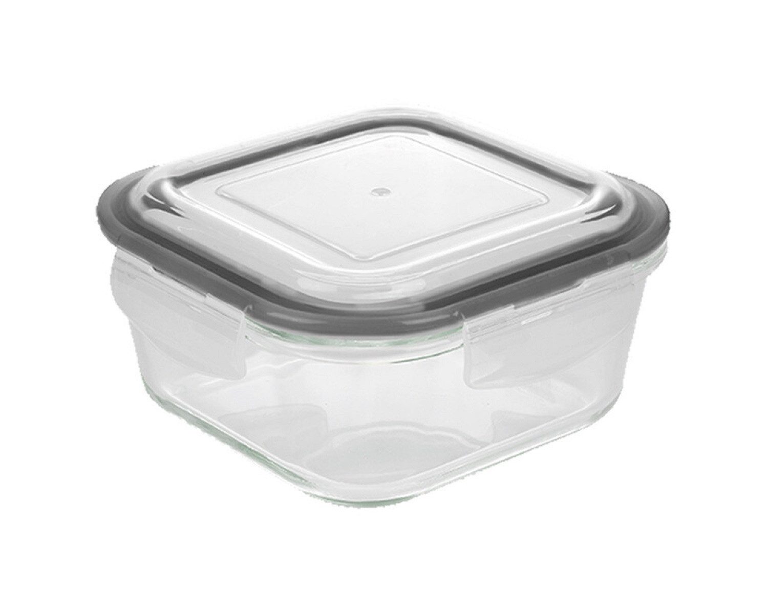 Michelino Aufbewahrungsdose Aufbewahrungsglas Vorratsglas Glasbehälter mit Silikondeckel