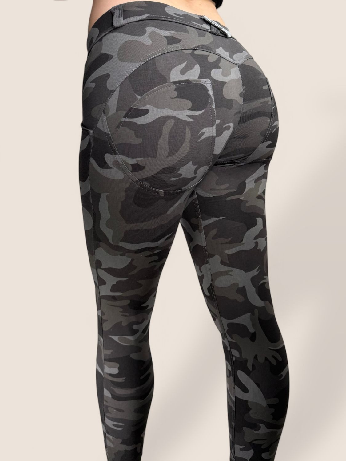 Freddy Jeggings Freddy WR.UP Push Up Hose 7/8-Länge in Camouflage Grau XL günstig online kaufen