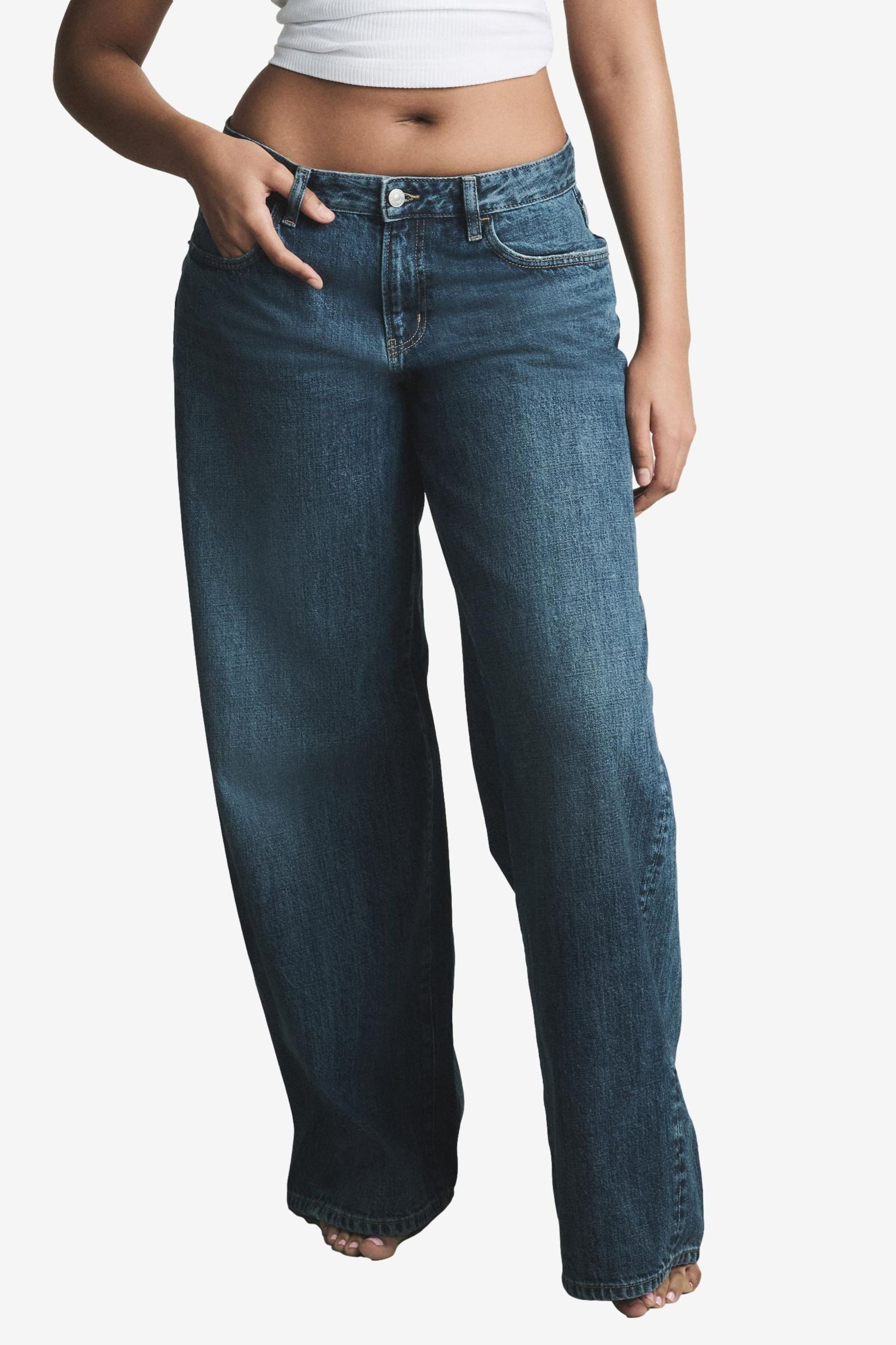 Next Weite Jeans Superweite Hourglass-Jeans aus günstig online kaufen