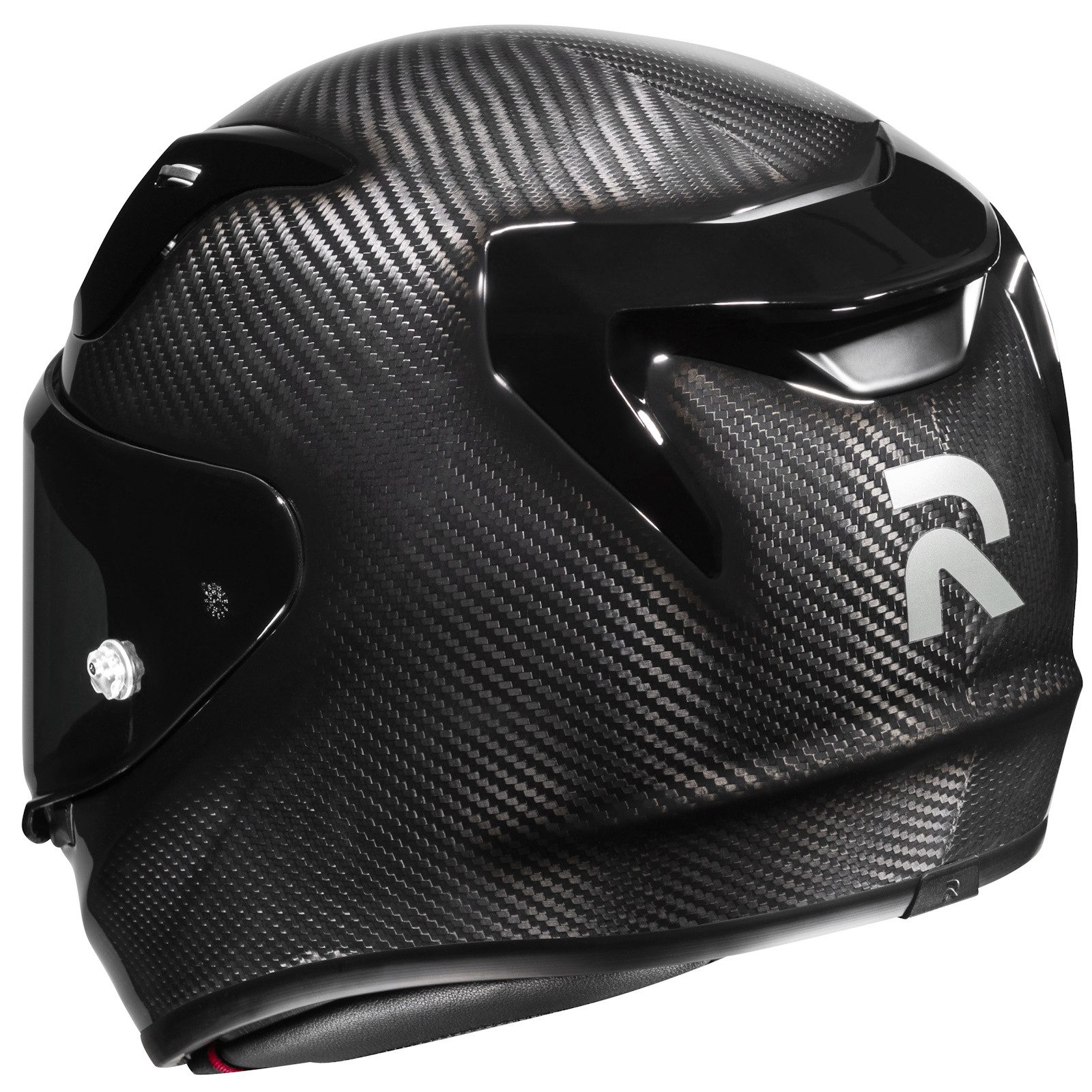 HJC Motorradhelm HJC RPHA 12 Carbon schwarz Integralhelm (1er Set), integralhelm motorrad