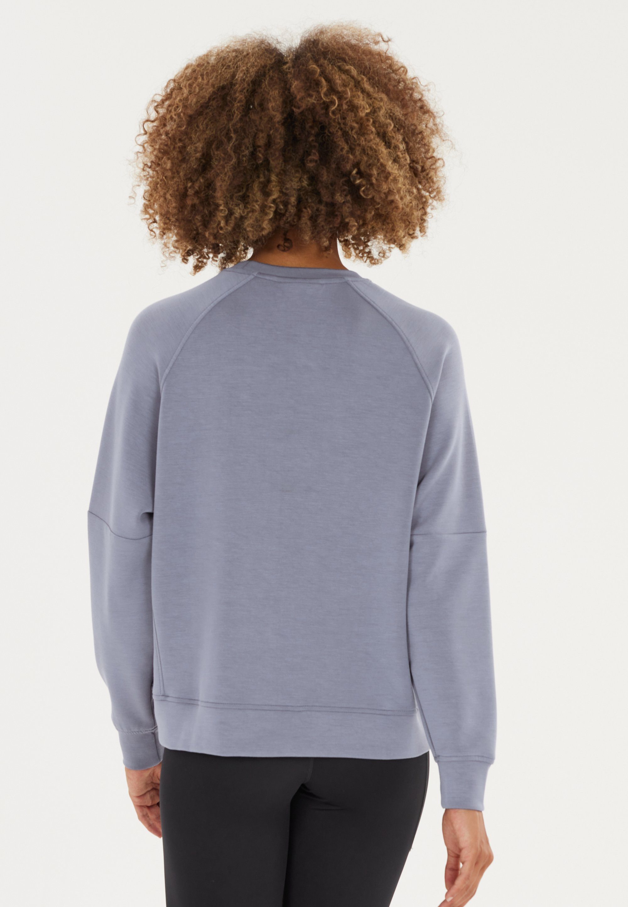 ATHLECIA Sweatshirt extra Jacey Material weichem blau aus