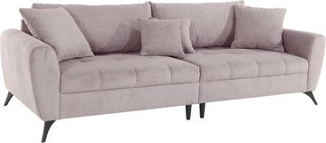 INOSIGN Big-Sofa Lörby, auch mit Aqua clean-Bezug, feine Steppung im Sitzbereich, lose Kissen