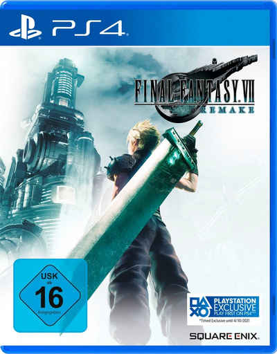 Final Fantasy VII Remake PlayStation 4
