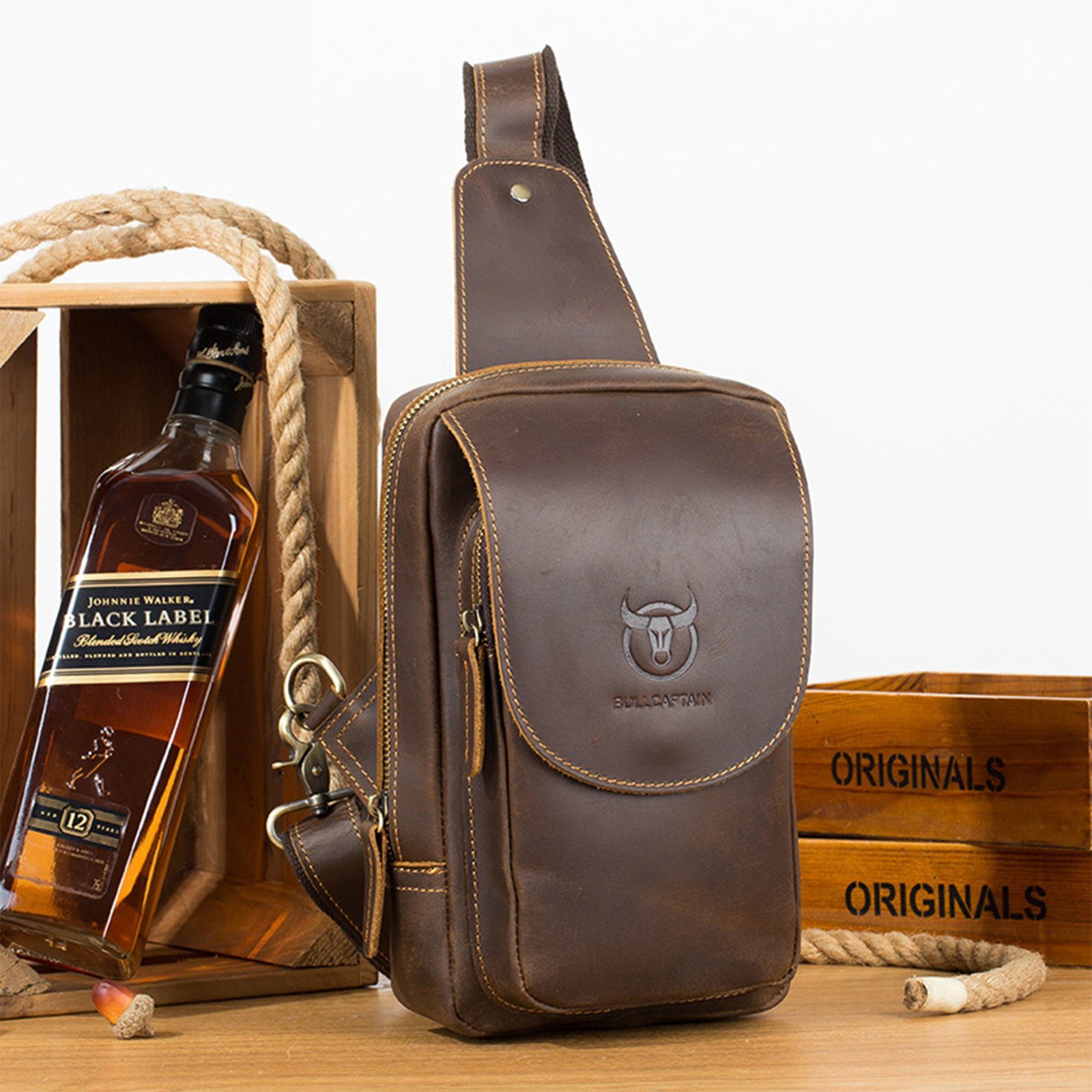 OKWISH Schultertasche Brusttasche Sling Rucksack wasserdicht günstig online kaufen