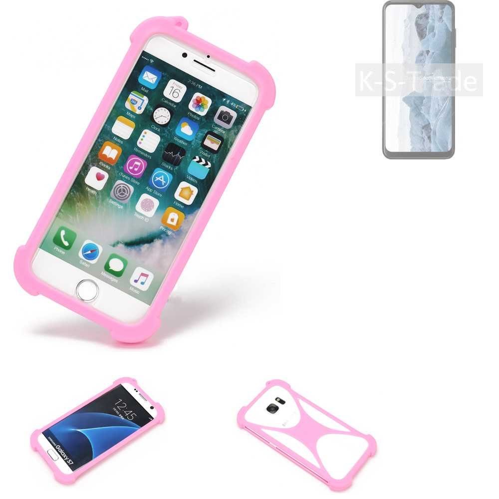 K-S-Trade Handyhülle für Nokia G60 5G, Handy Hülle Schutz Hülle Bumper Silikon Schutz Hülle Cover Case