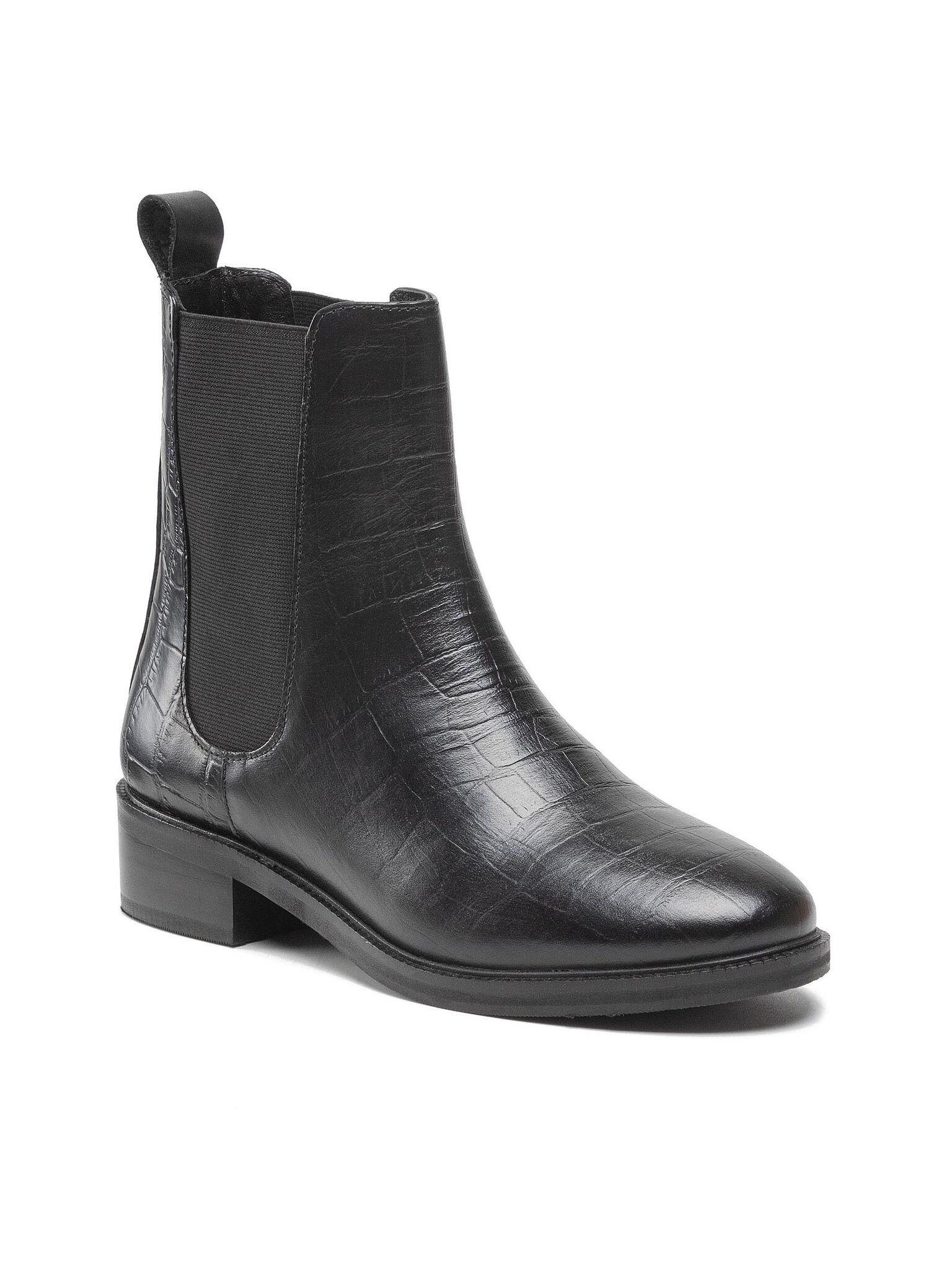 Pepe Jeans Klassische Stiefeletten Orsett Chelsea PLS50423 Black 999 Stiefel
