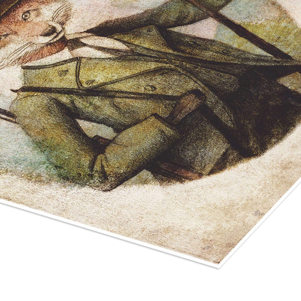 Posterlounge Wandbild Jagdsaison, Mike Koubou, erhältlich als Poster, Leinwandbild, Wandsticker oder Acrylglasbild