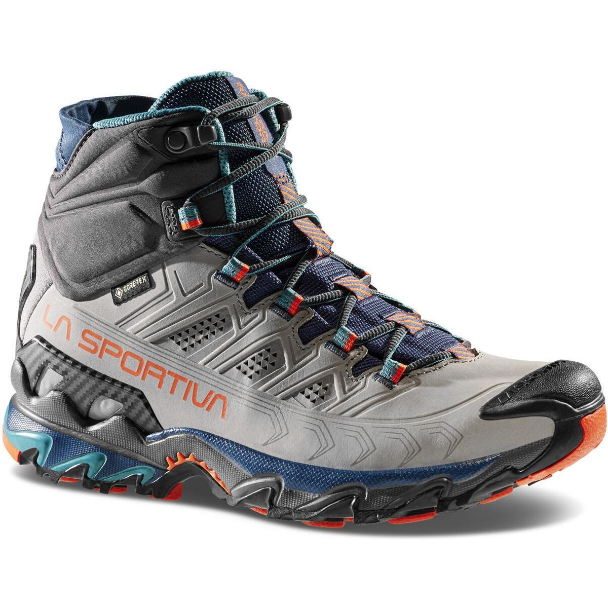 La Sportiva Ultra Raptor II Mid Leather Woman GTX Hikingschuh Wasserdichter und atmungsaktiver Wanderschuh aus Leder mit