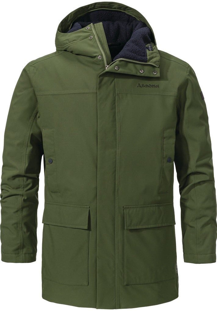 Parka Rotterdam (wasserdicht) dunkelgrün Herren
