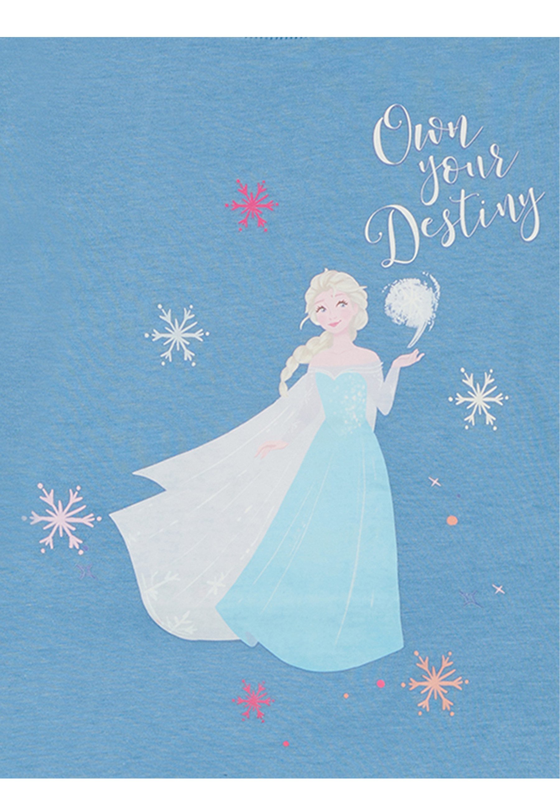 Disney Frozen Langarmshirt Frozen - Die Eiskönigin Longsleeve Langarm-Shirt Langarm T-Shirt Elsa