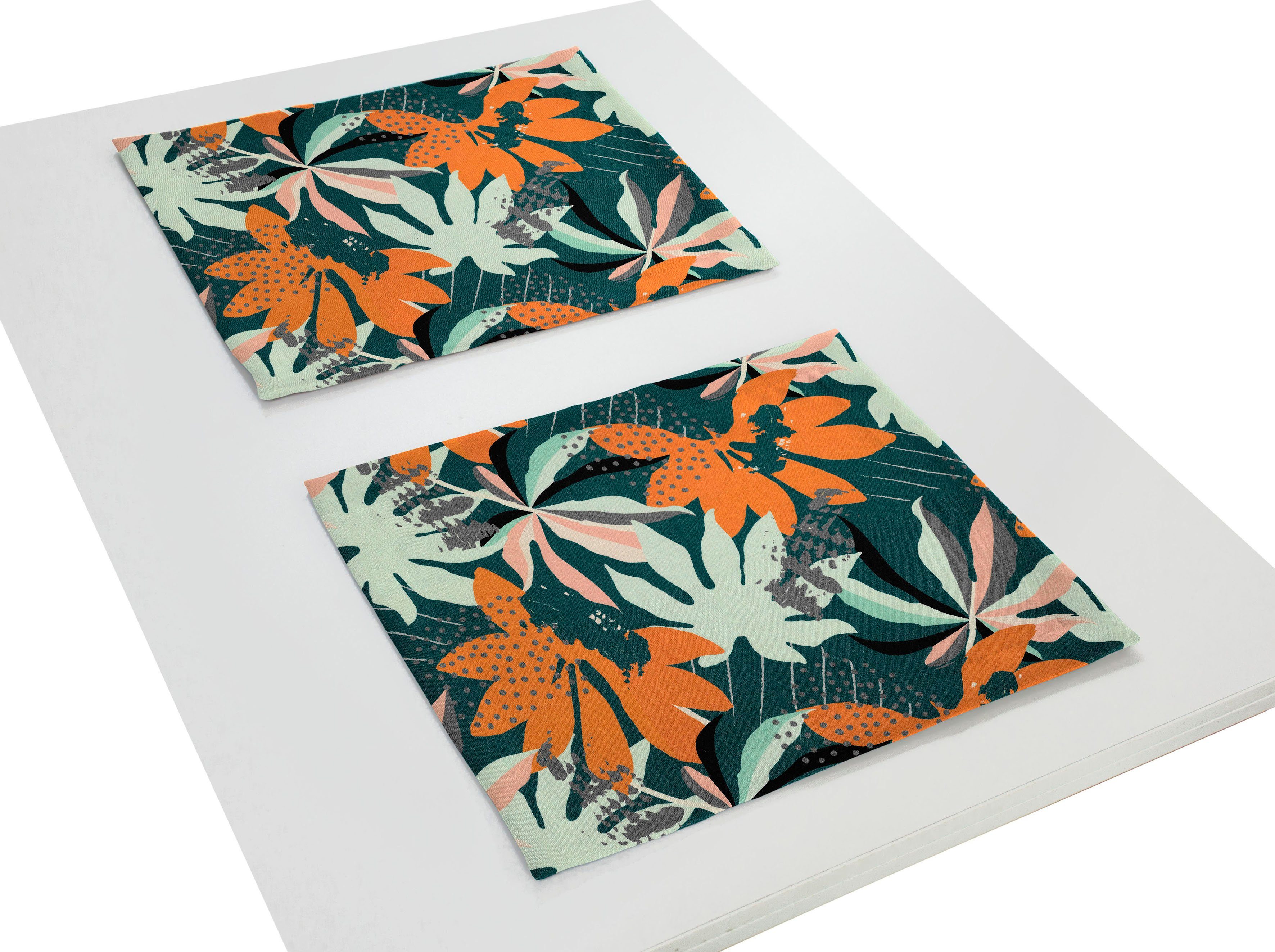 Adam Platzset Jungle, (2-St), GOTS organic,zertifiziert durch CERES 0242Made in Germany