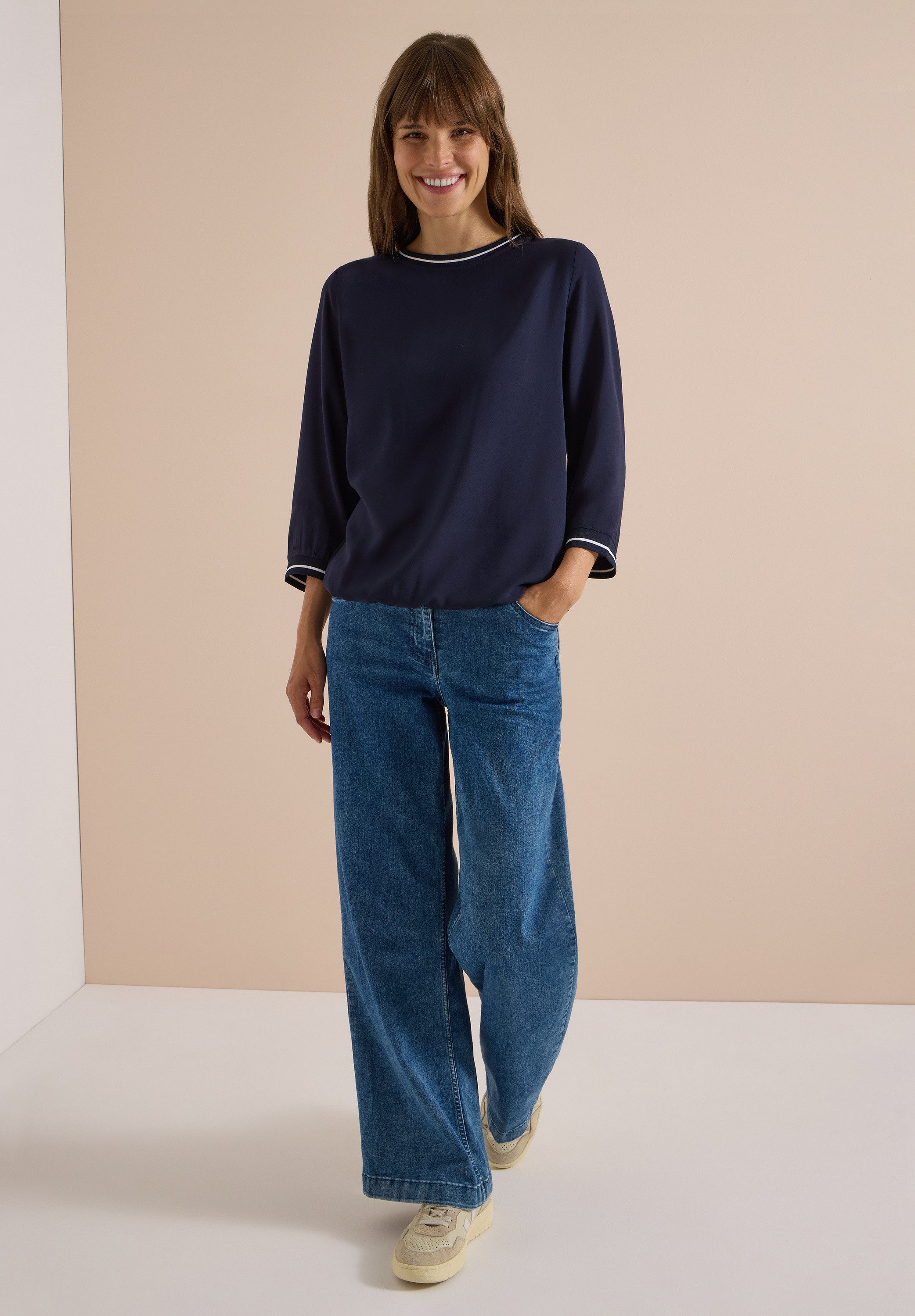 CECIL Shirtbluse aus softer Viskose