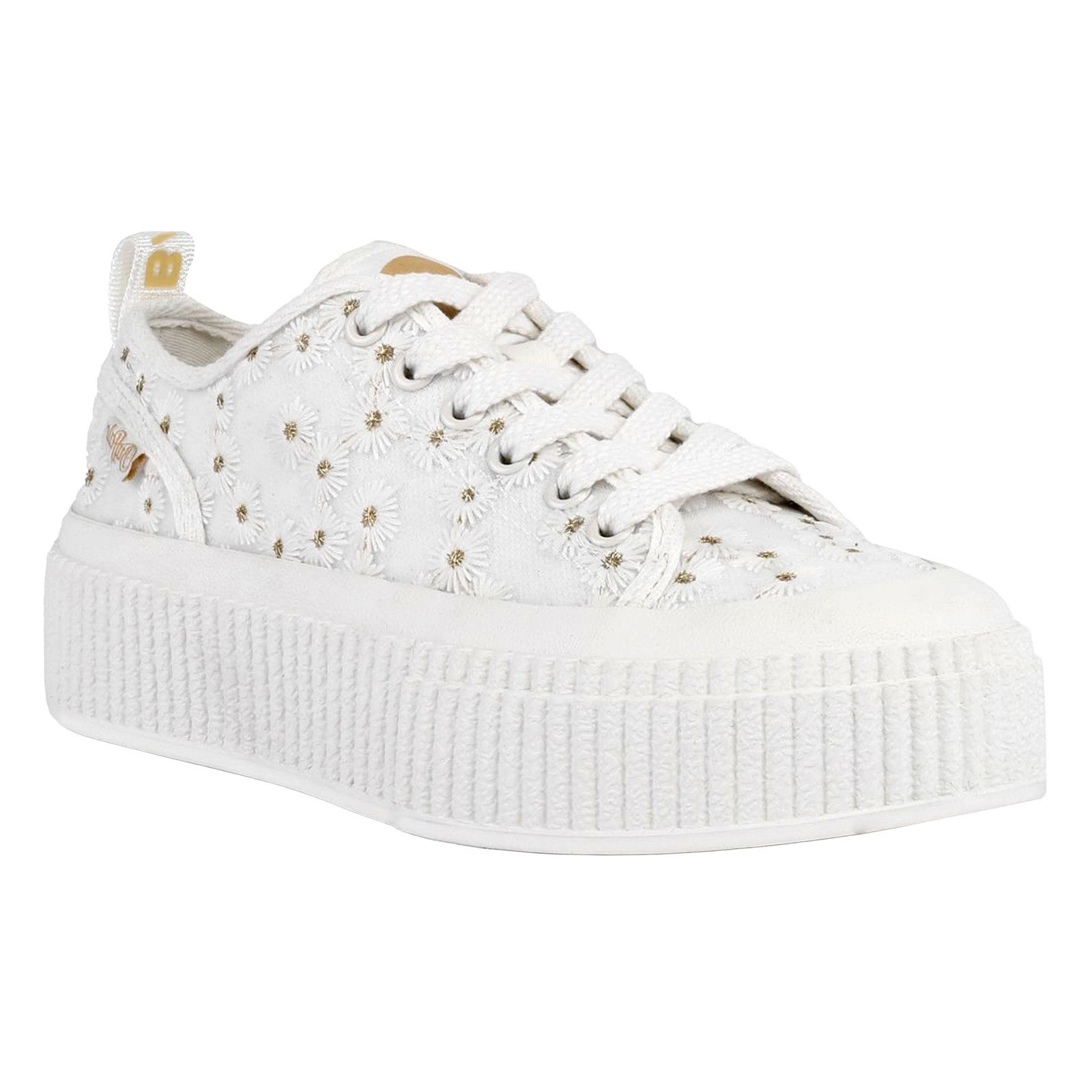 Buffalo Madison Low Bloom Sneaker mit Blümchenstickerei günstig online kaufen