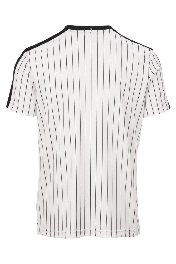 Fila T-Shirt Stripes Jascha 2 (100% Polyester) weiss Herren