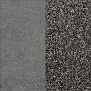 HELD MÖBEL Küchenzeile Tulsa, mit E-Geräten, Breite 380 cm, schwarze Metallgriffe, MDF Fronten