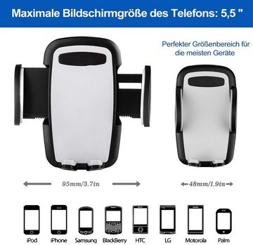 Elegear Handyhalterung für Auto Handy-Halterung, (mit 360 Drehung)