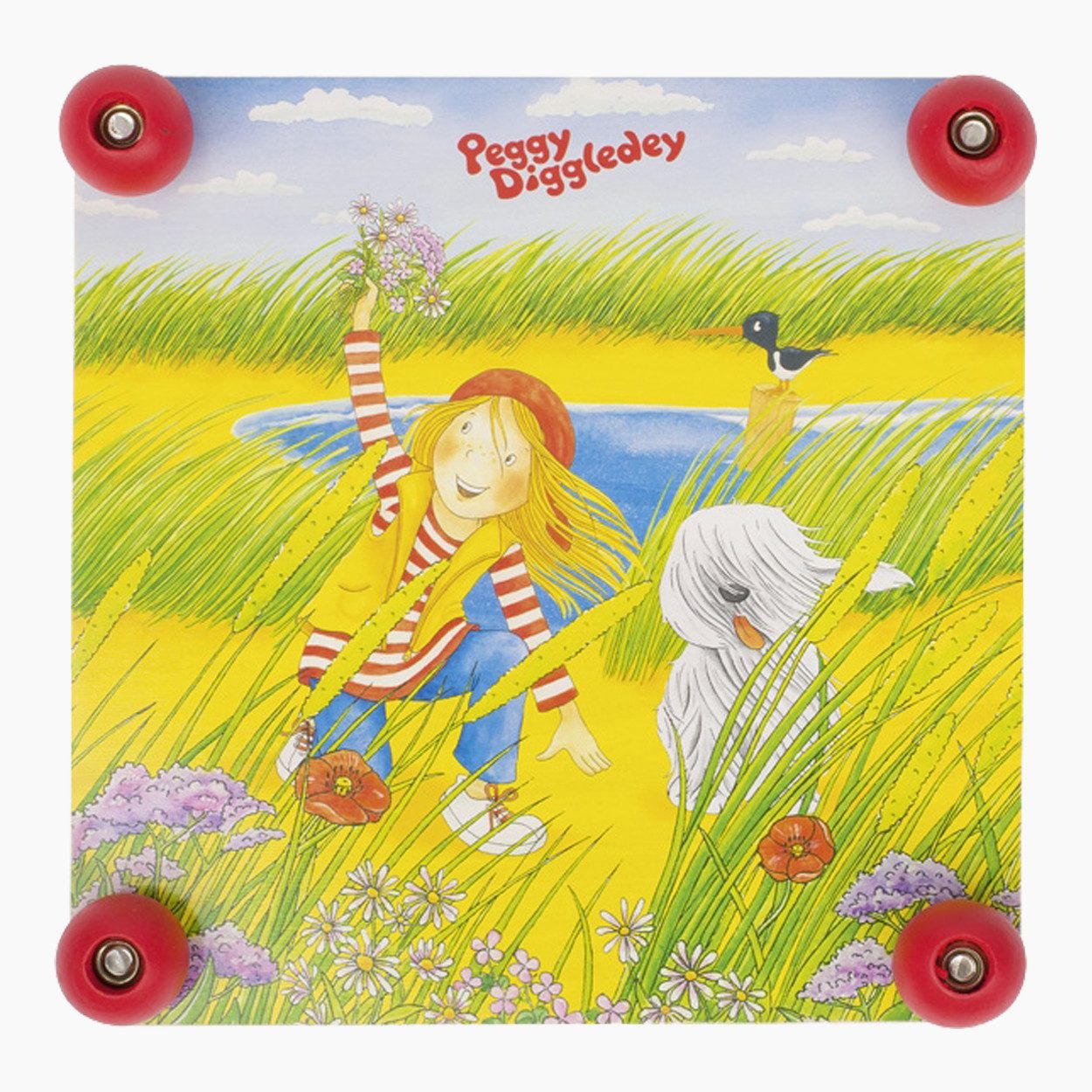 goki Игрушки-Gartenset Blumenpresse, Peggy Diggledey, (packung, 1-tlg., spar set), Ein Tor zur kreativen Naturerkundung