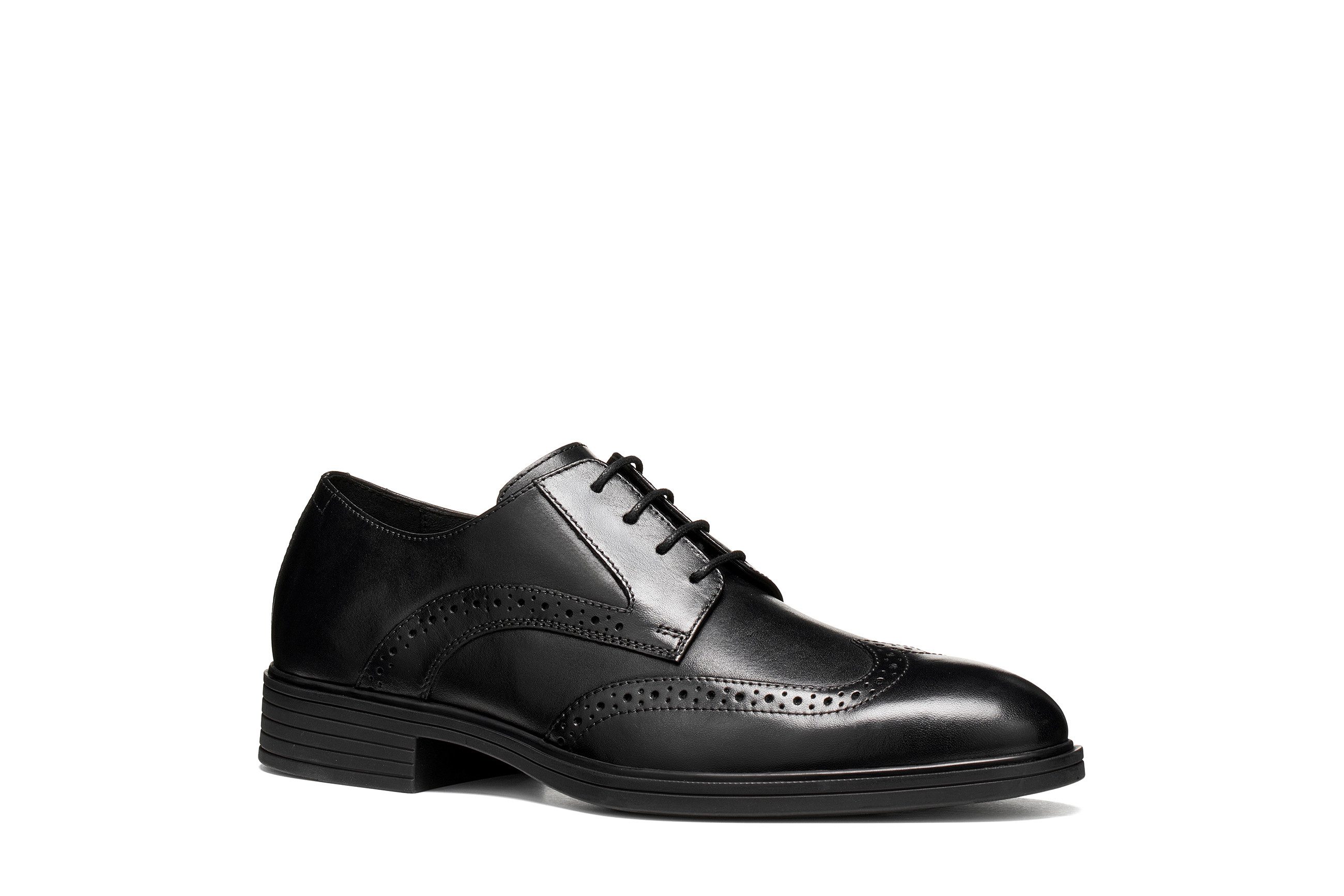 Geox U THORIAN Schnürschuh Abendschuh, Businesschuh mit Geox Spezial Membrane und Lyralochung