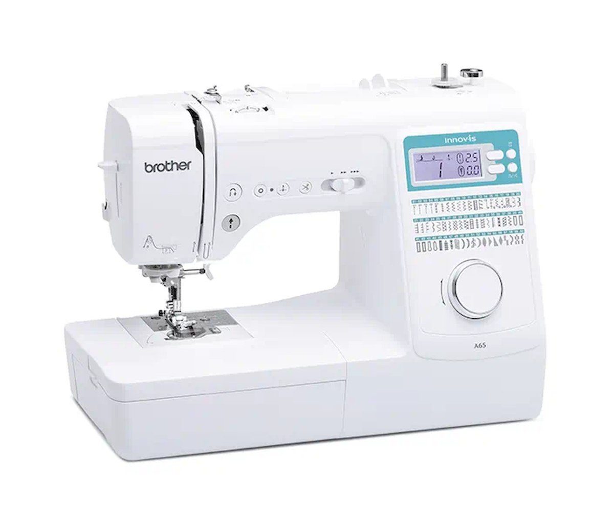 Brother Computer-Nähmaschine Innov-is A65, 60 Programme, 60 Stichprogramme, Fadenabschneider, Testsiegerin 2024