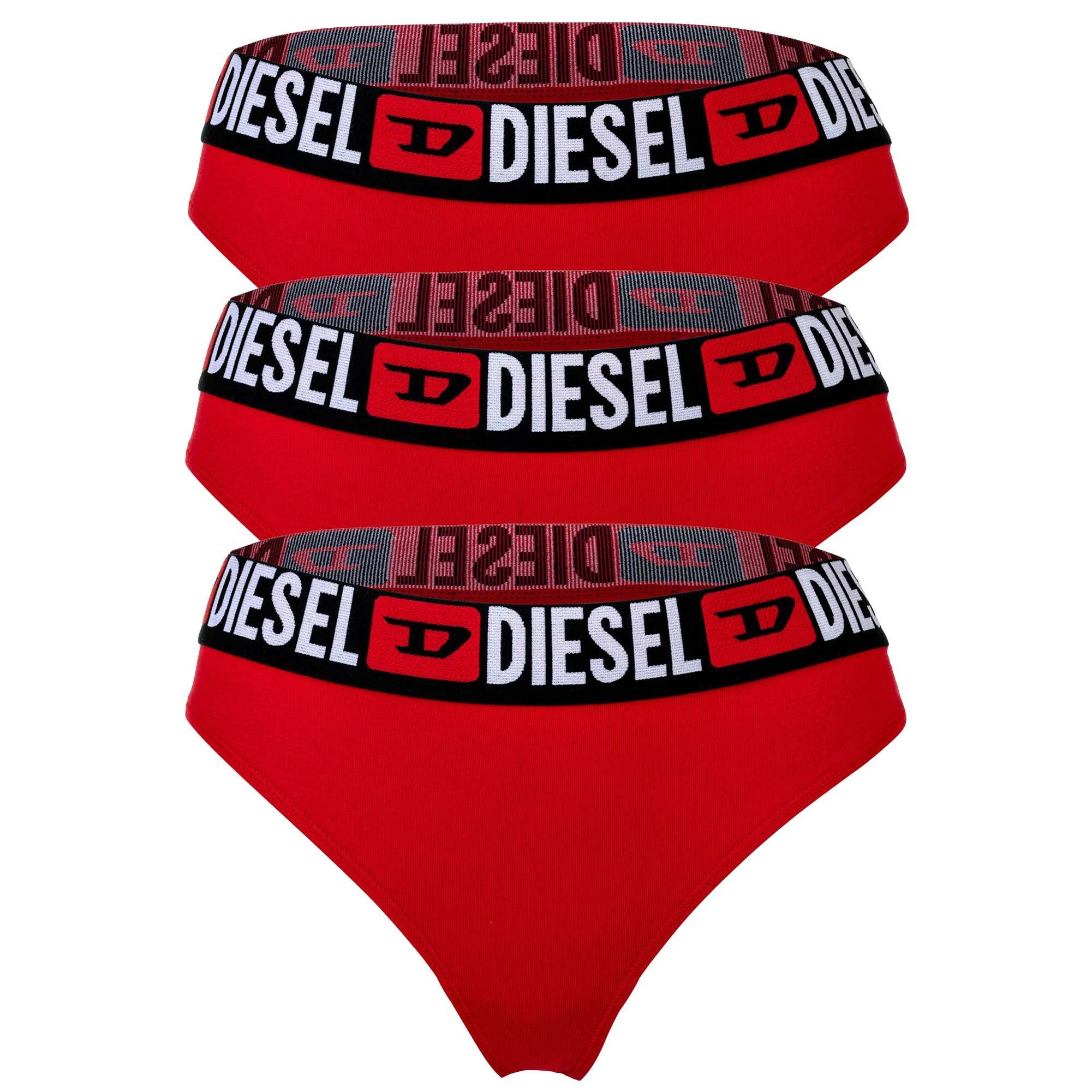Diesel String Damen String 3er Pack Baumwolle (Packung, 3er Pack)