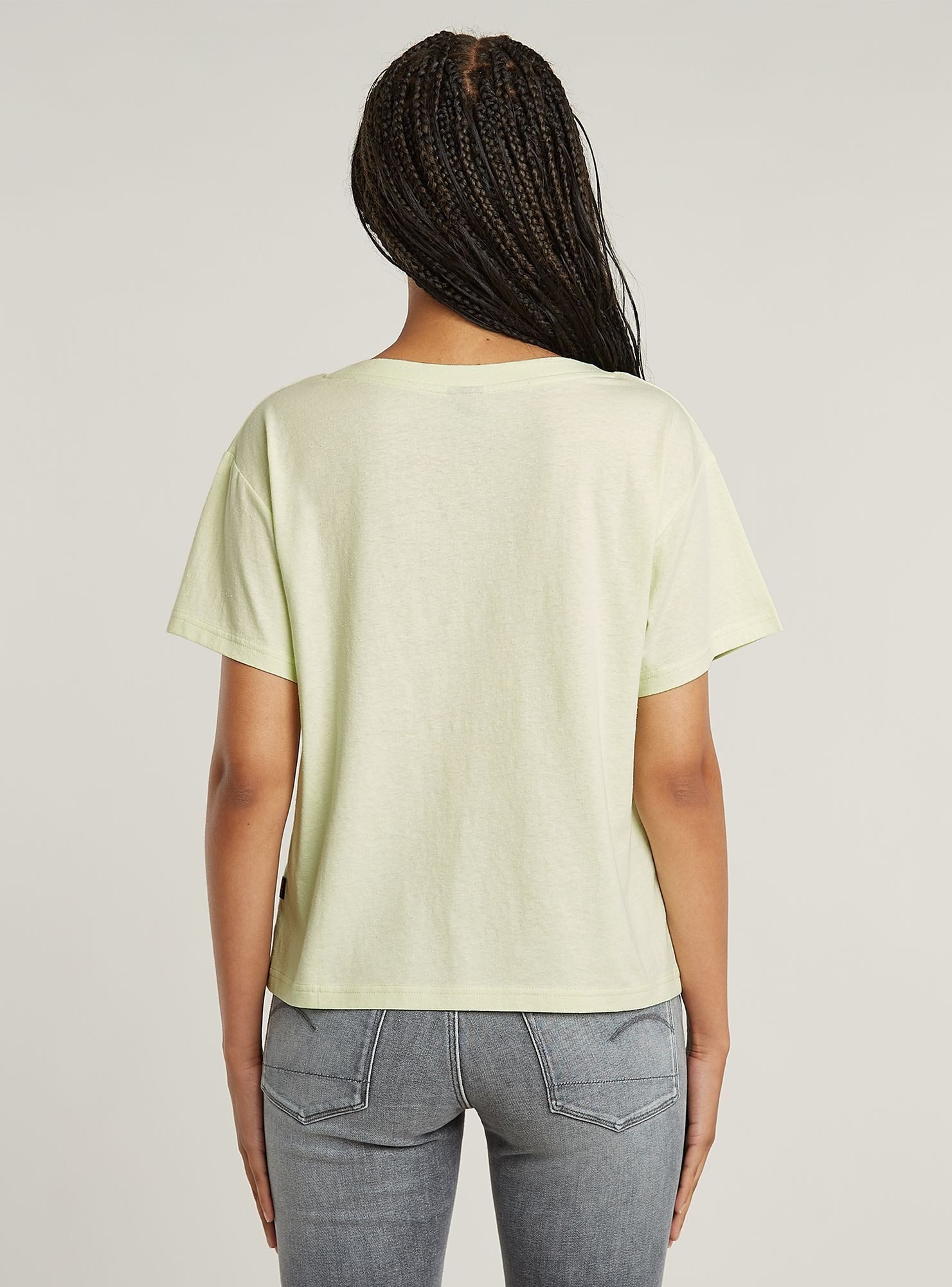 G-STAR T-Shirt Open V-Neck Relaxed T-Shirt