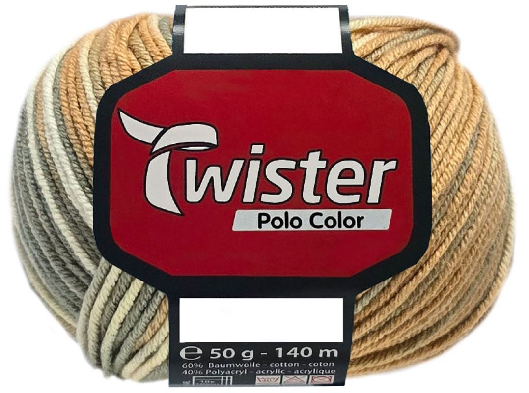 Kurtenbach 50 Gramm Twister Polo COLOR Bastelgarn