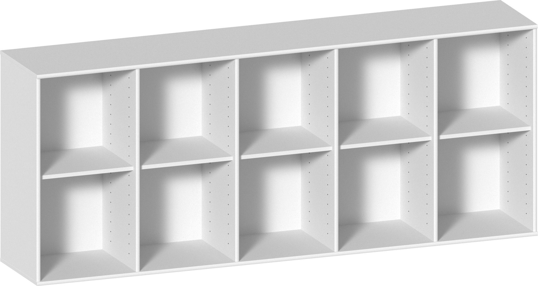 Sideboard Mistral B: hängend/stehend montierbar Hammel St), Einlegeböden, anpassungsbar Designmöbel 117, cm, Verstellbar (1 169 Furniture Kubus