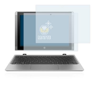 BROTECT Schutzfolie für HP Notebook x2 10-p030ng, Displayschutzfolie, 2 Stück, Folie matt entspiegelt