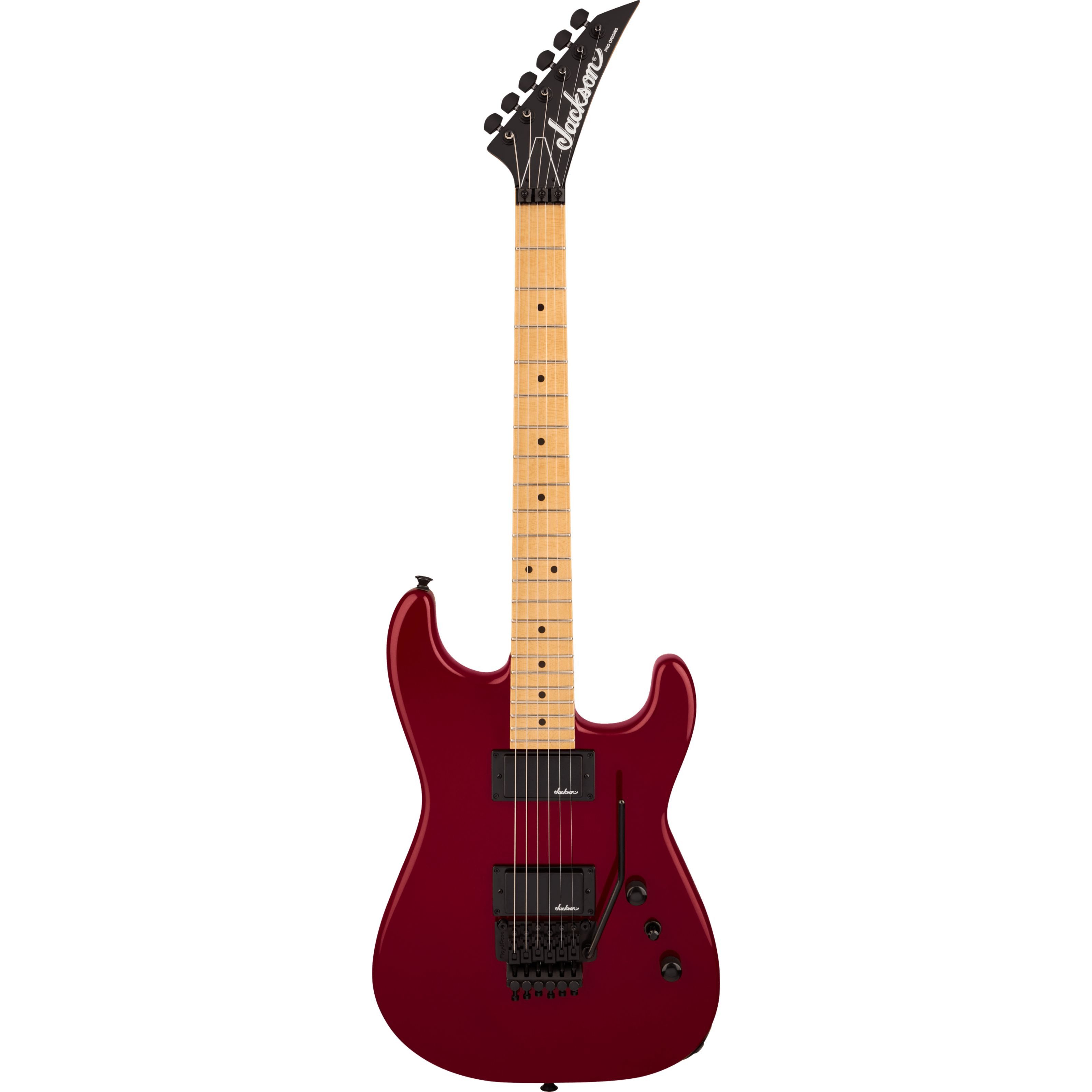 Jackson E-Gitarre, E-Gitarren, ST-Modelle, Pro Origins 1985 San Dimas SD1 HH MPL Candy Apple Red - E-Gitarre