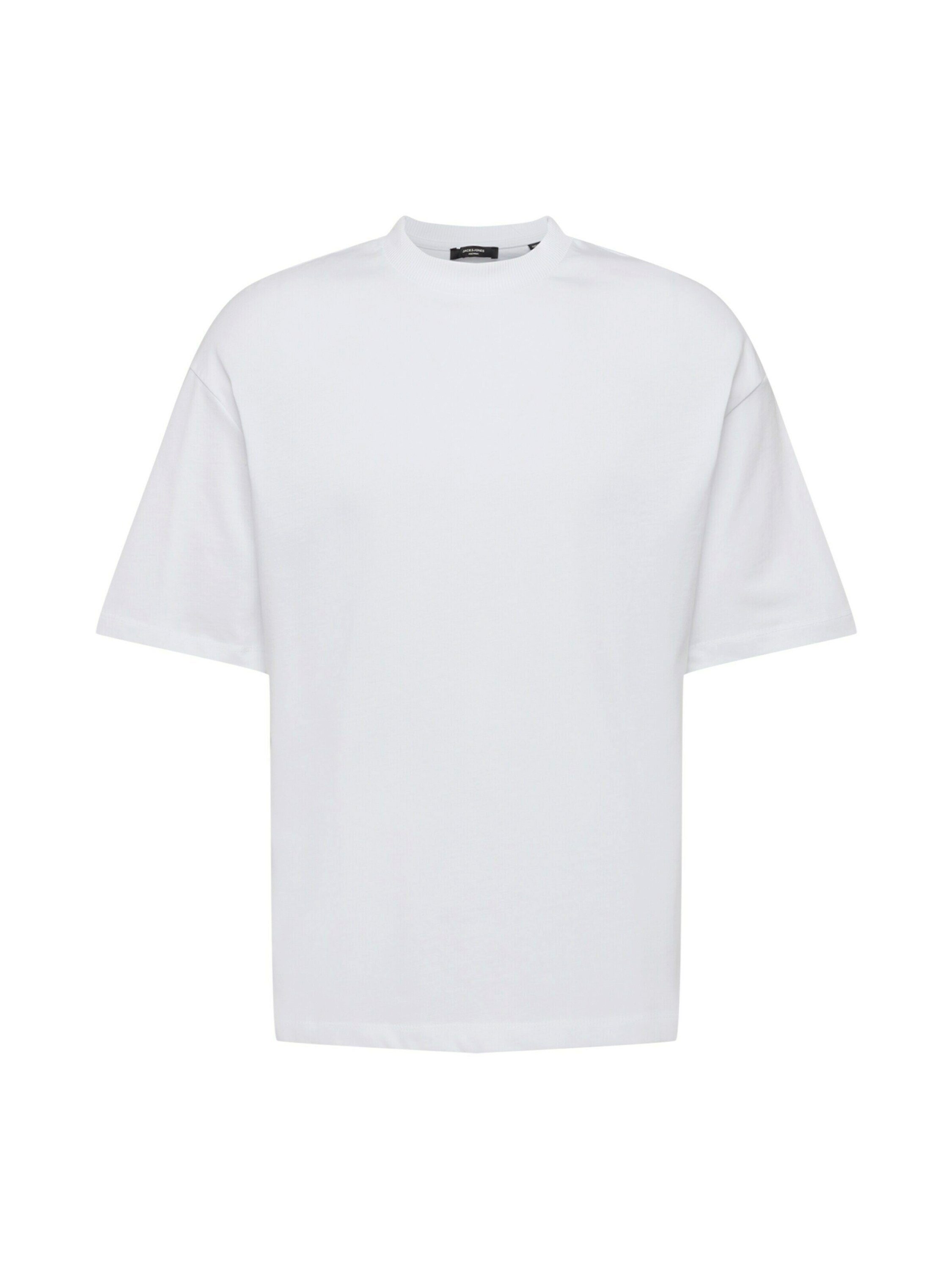 & LOOSE Jones T-Shirt (1-tlg) Kam FIT White 12204679 Jack