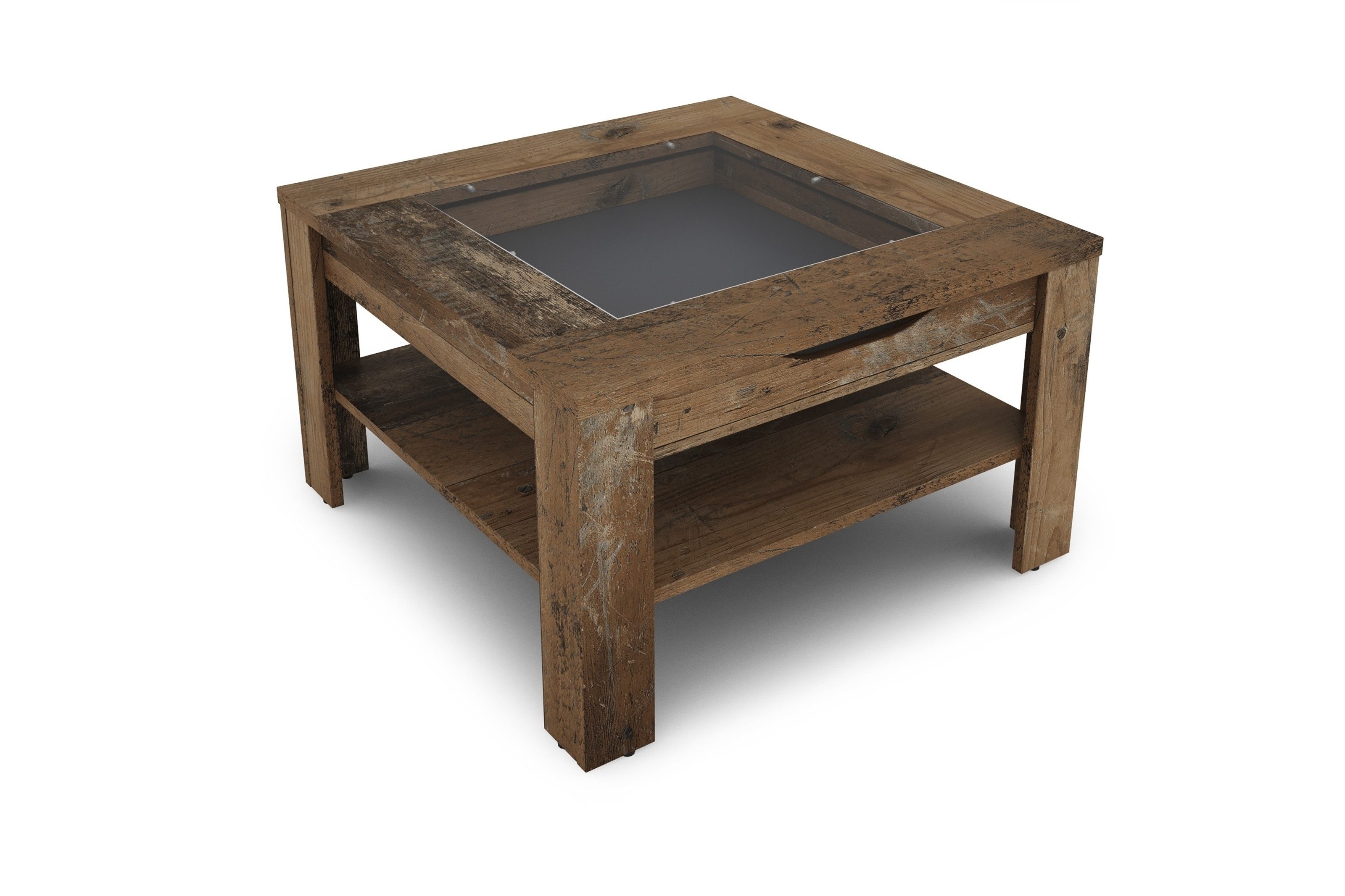 freiraum Couchtisch RALPH, in Old-Wood-Optik 67 x 43 x 67 cm (BxHxT)