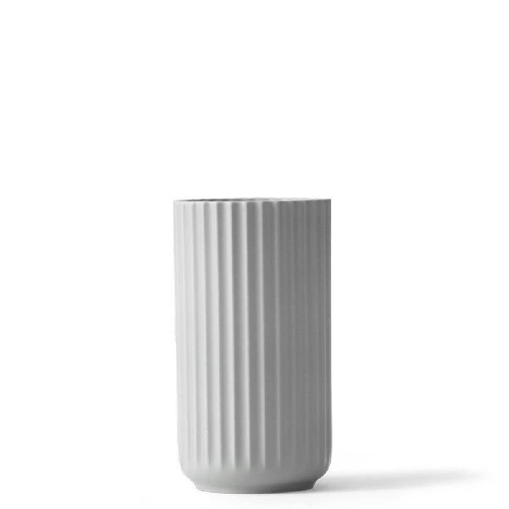 Lyngby Porcelæn Dekovase Porcelain Vase Hellgrau (15cm) | Dekovasen