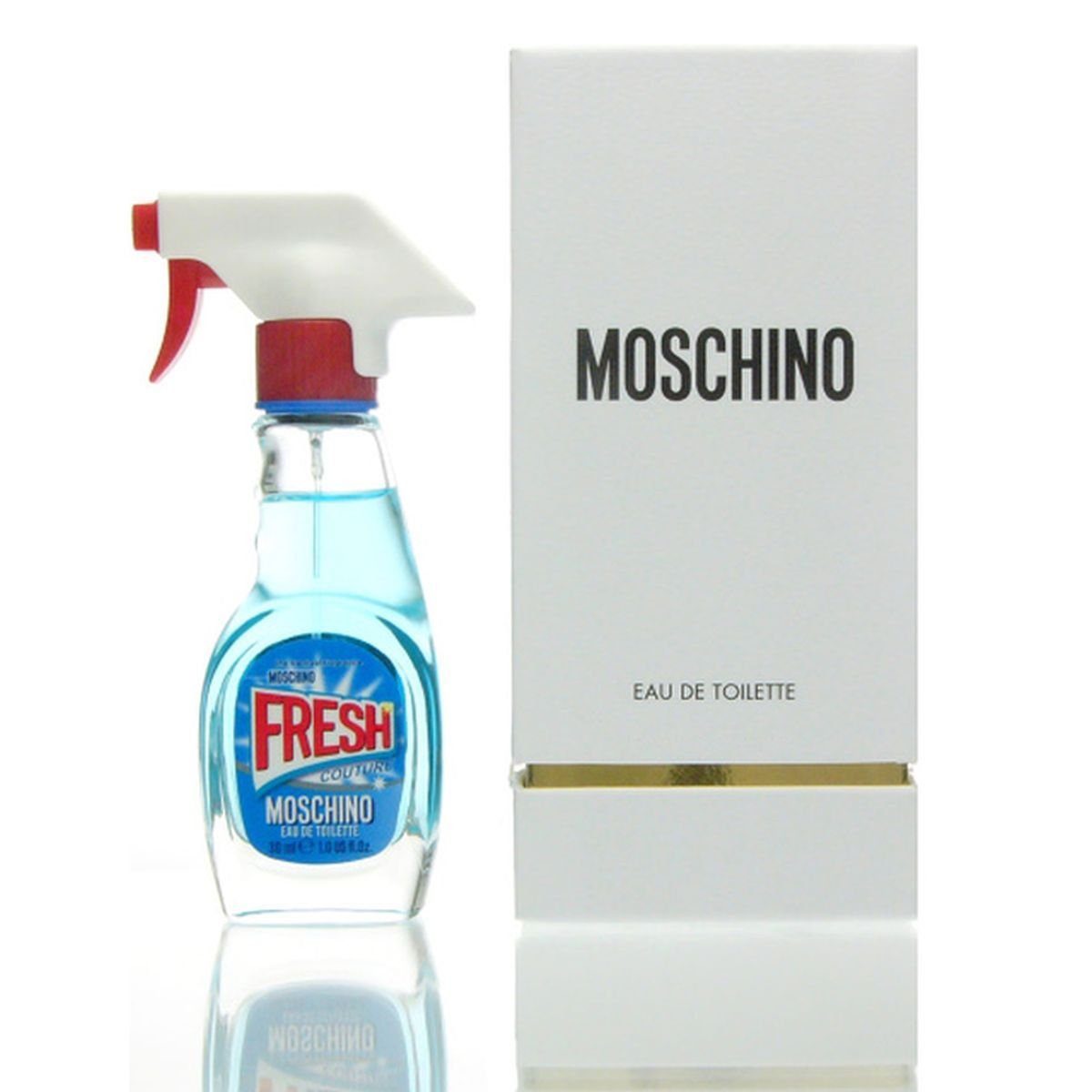 Moschino Eau de Toilette Fresh Couture, Glasflakon, Parfüm EDT, Damenduft