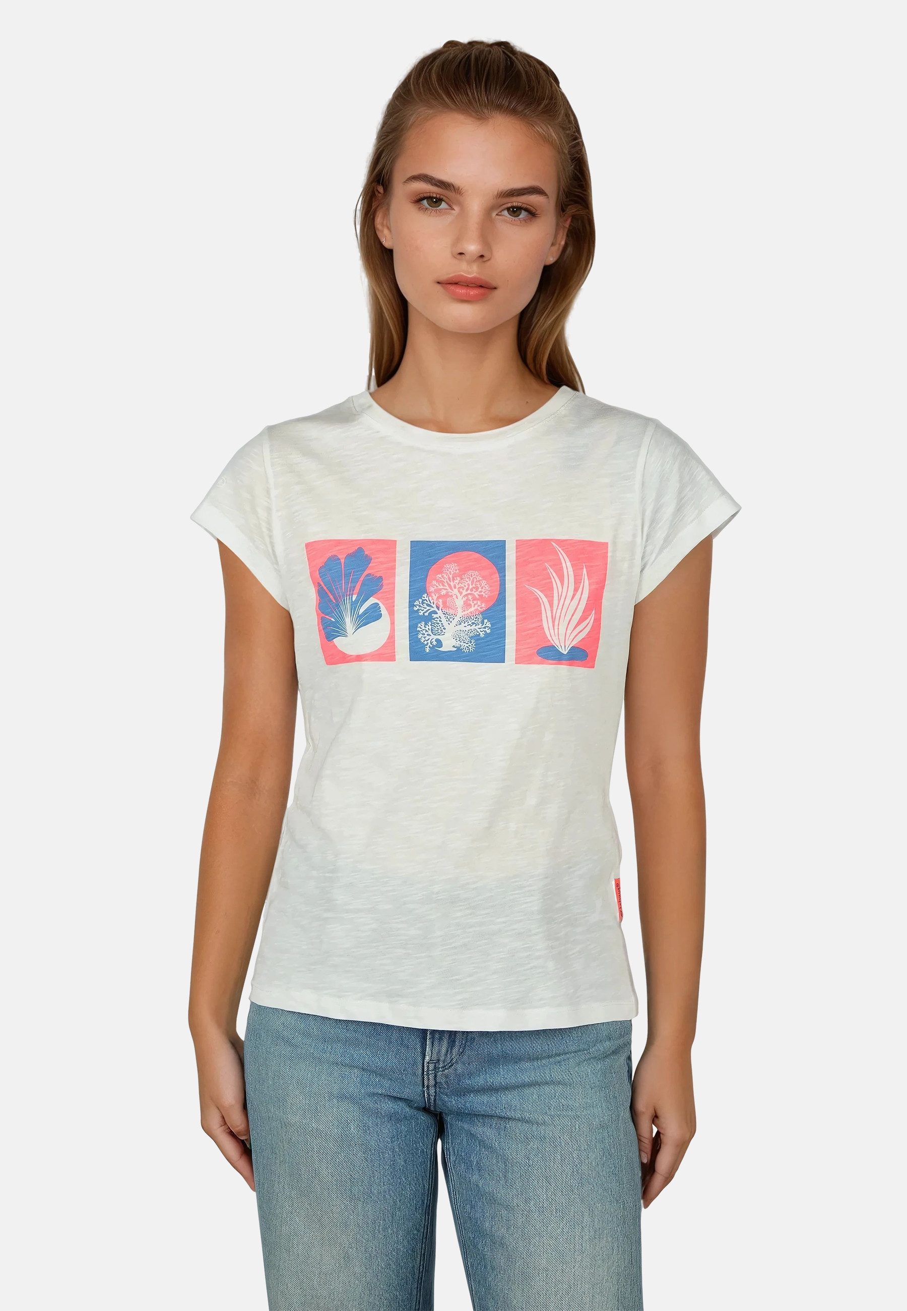 salzhaut T-Shirt UHL Damen Relaxed-Fit salzhaut T-Shirt – bequeme Qualität und nordisch klares Design für ein