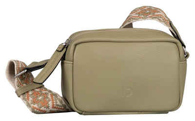 TOM TAILOR Denim Mini Bag »ROSALIE Camera bag«, mit gemustertem Schulterriemen