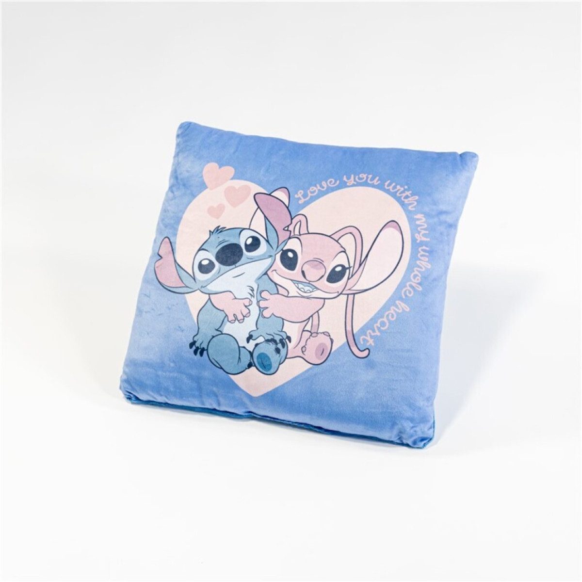 Disney Dekokissen Lilo & Stitch Kissen 35 × 35 cm für Kinderzimmer Sofa Bett Dekoration
