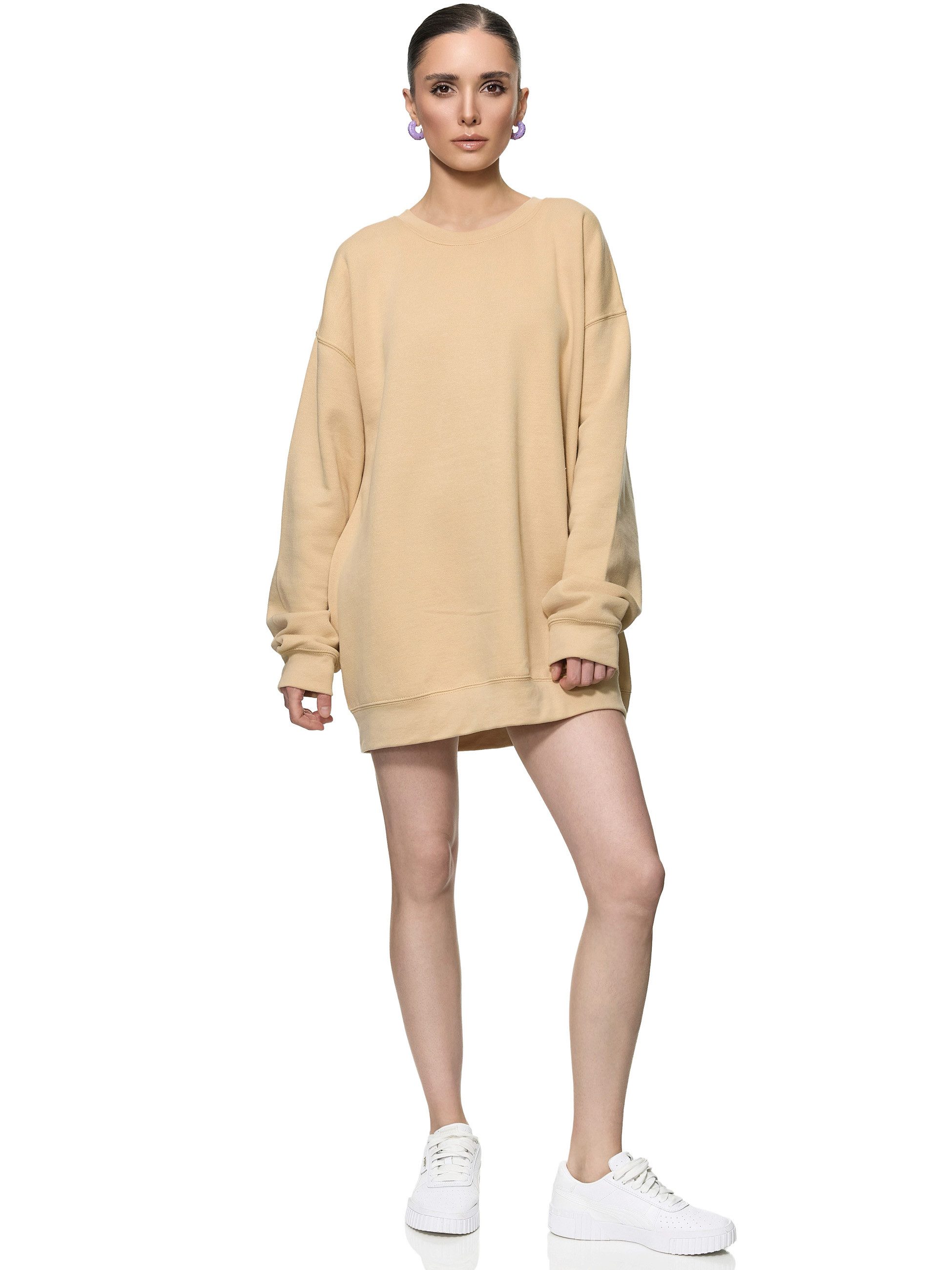 Worldclassca Longsweatshirt Worldclassca Oversized Sweatshirt Einfarbig günstig online kaufen