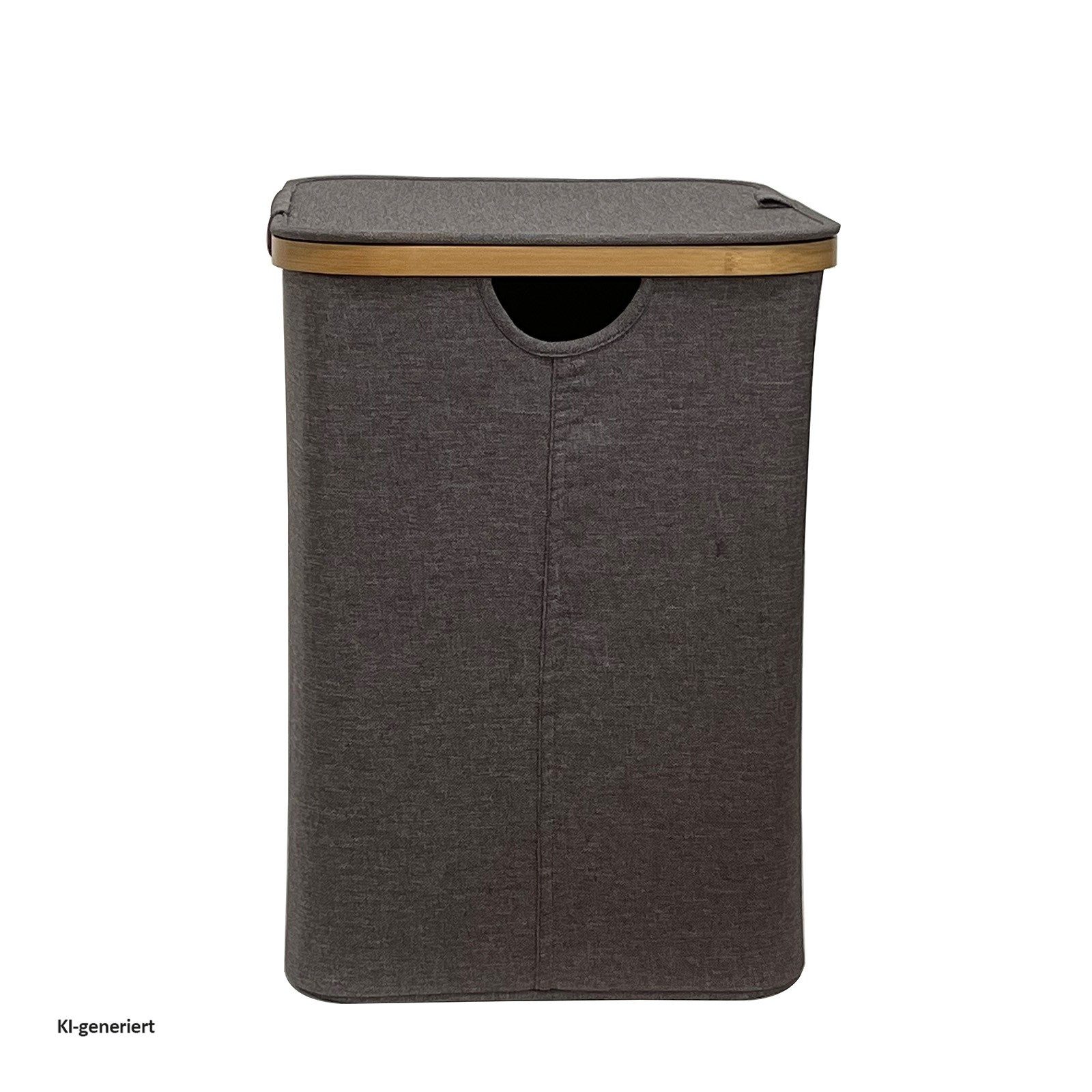 HTI-Living Aufbewahrungsbox Wäschebehälter mit Deckel Aufbewahrungsbox (Stück, 1 St., 1 Aufbewahrungsbox), Aufbewahrung Ordnungsbox Wäschesammler 60 Liter – Bild 3 von 5