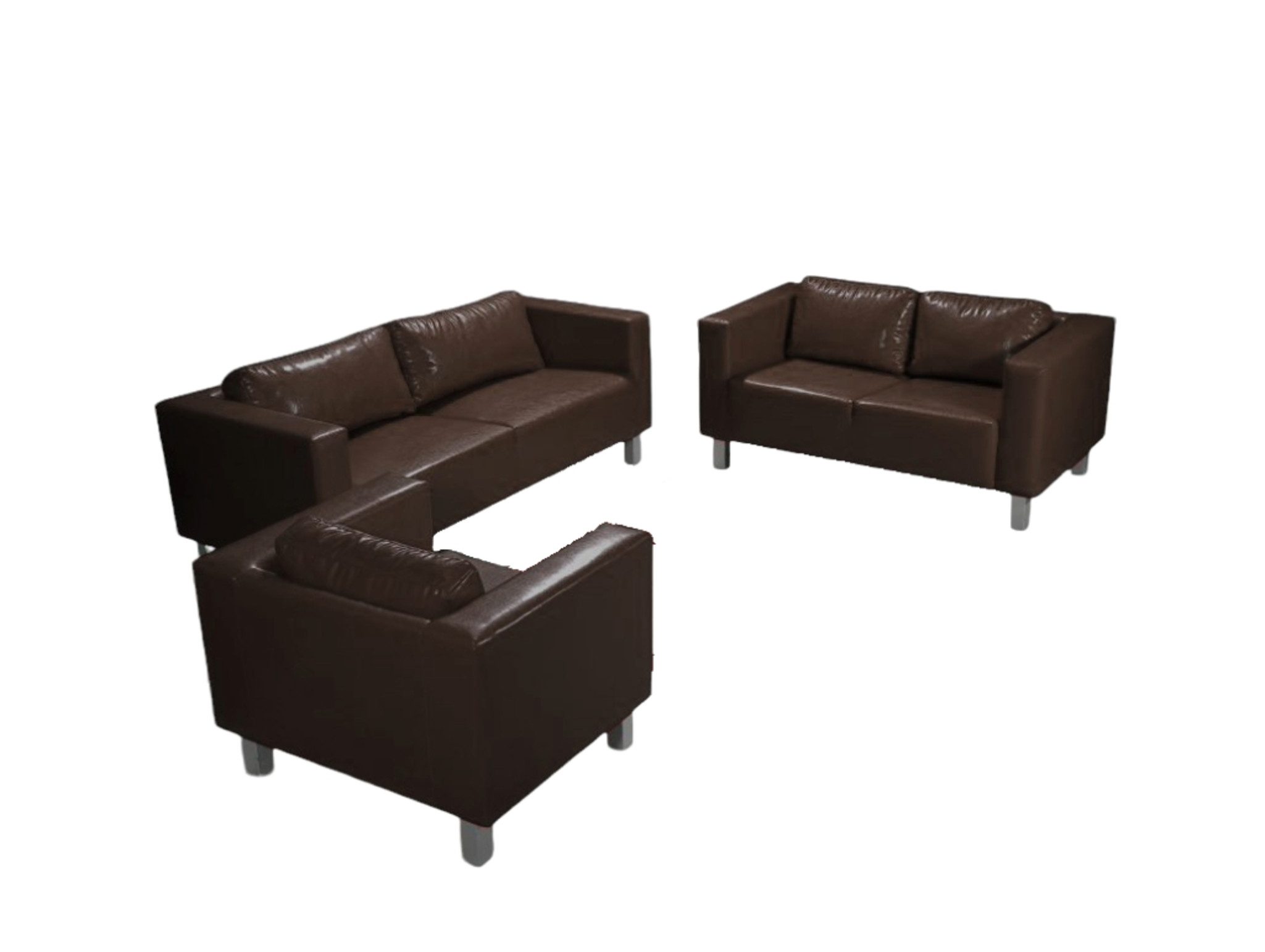 Fun Möbel Polstergarnitur Sofa-Set MAILAND 3-2-1 günstig online kaufen