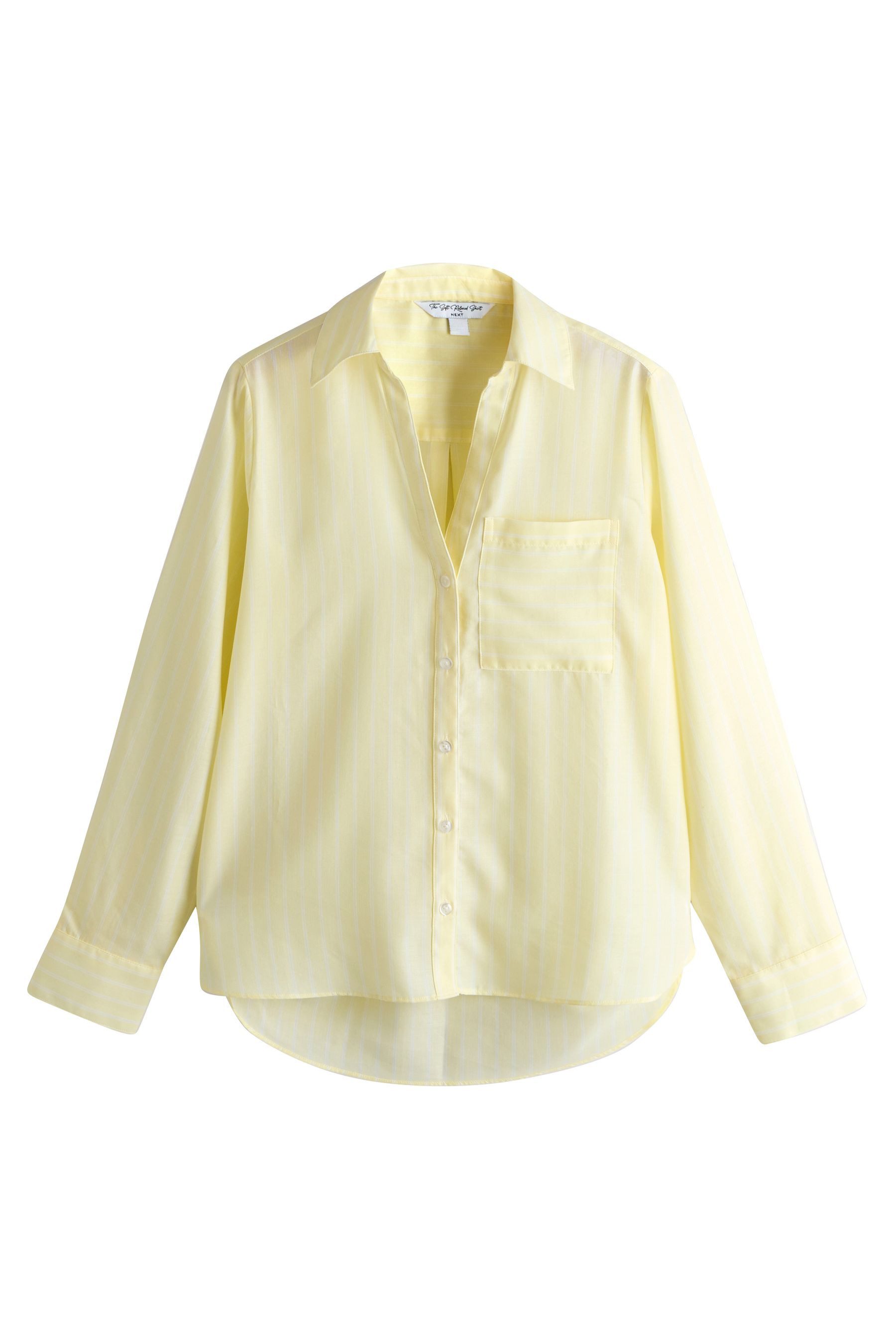 Next Hemdbluse Weiches Relaxed Fit Langarm-Shirt (1-tlg)