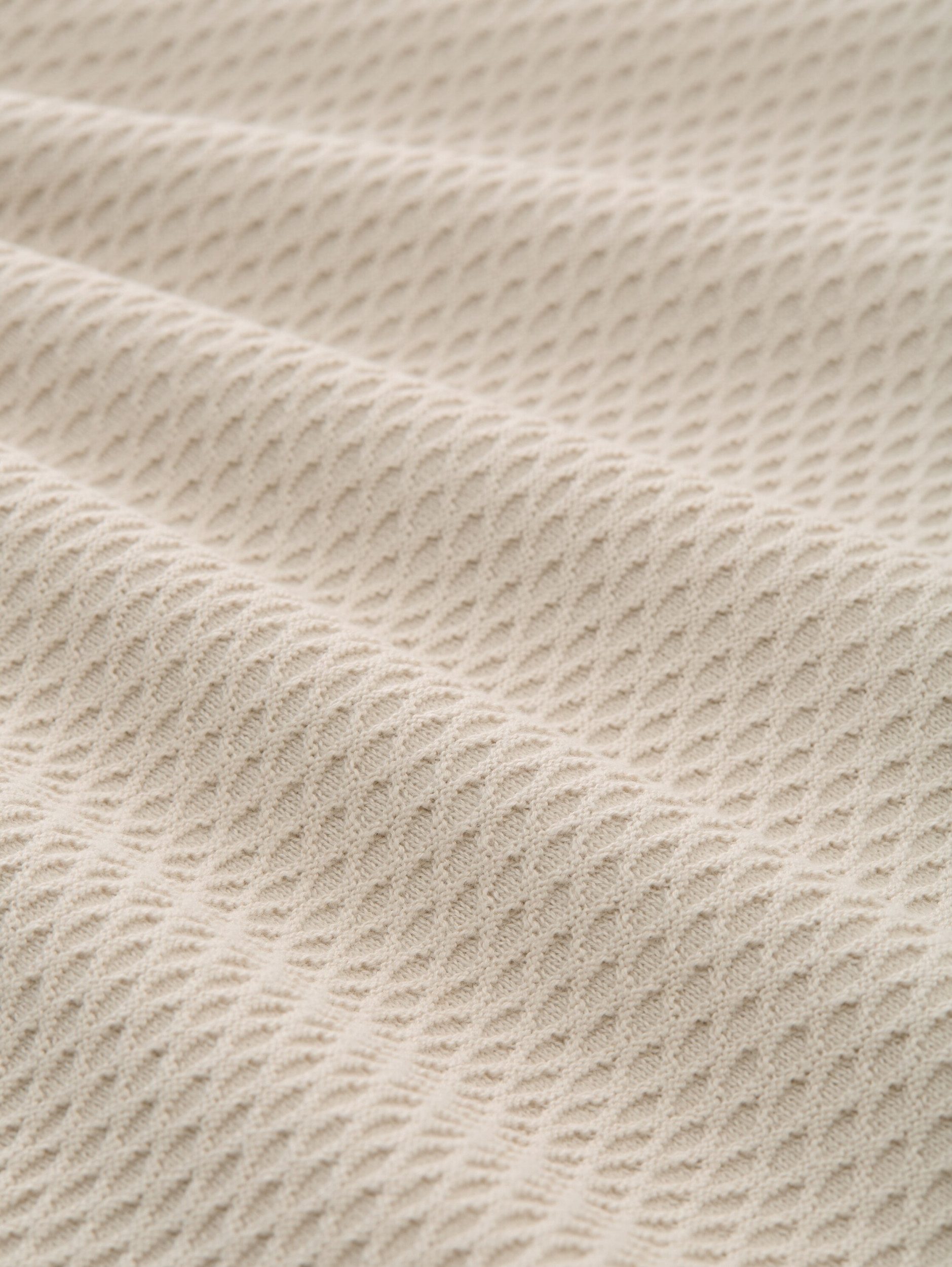 TOM TAILOR Sweatshirt knit structured crew-neck günstig online kaufen