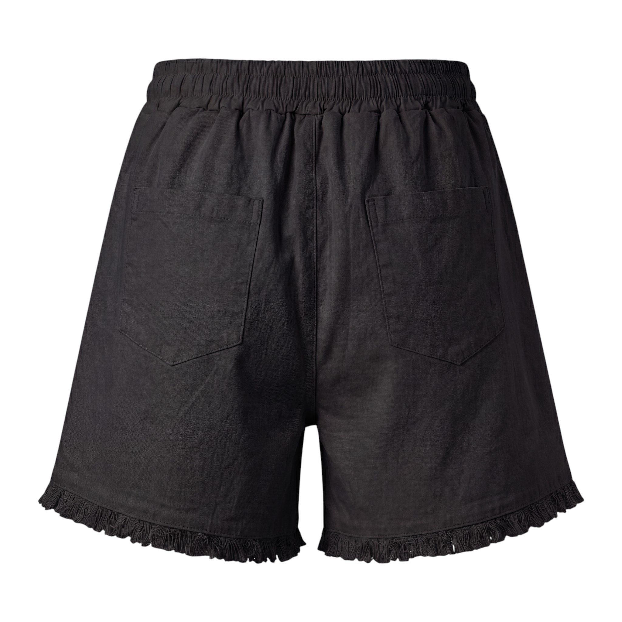 OriginalYou Chinoshorts Sommer Shorts Damen Strand Bermuda Kurze Stretch Hose Stretchgewebe in modernem Knitterlook, elastischer Bund mit Kordelzug