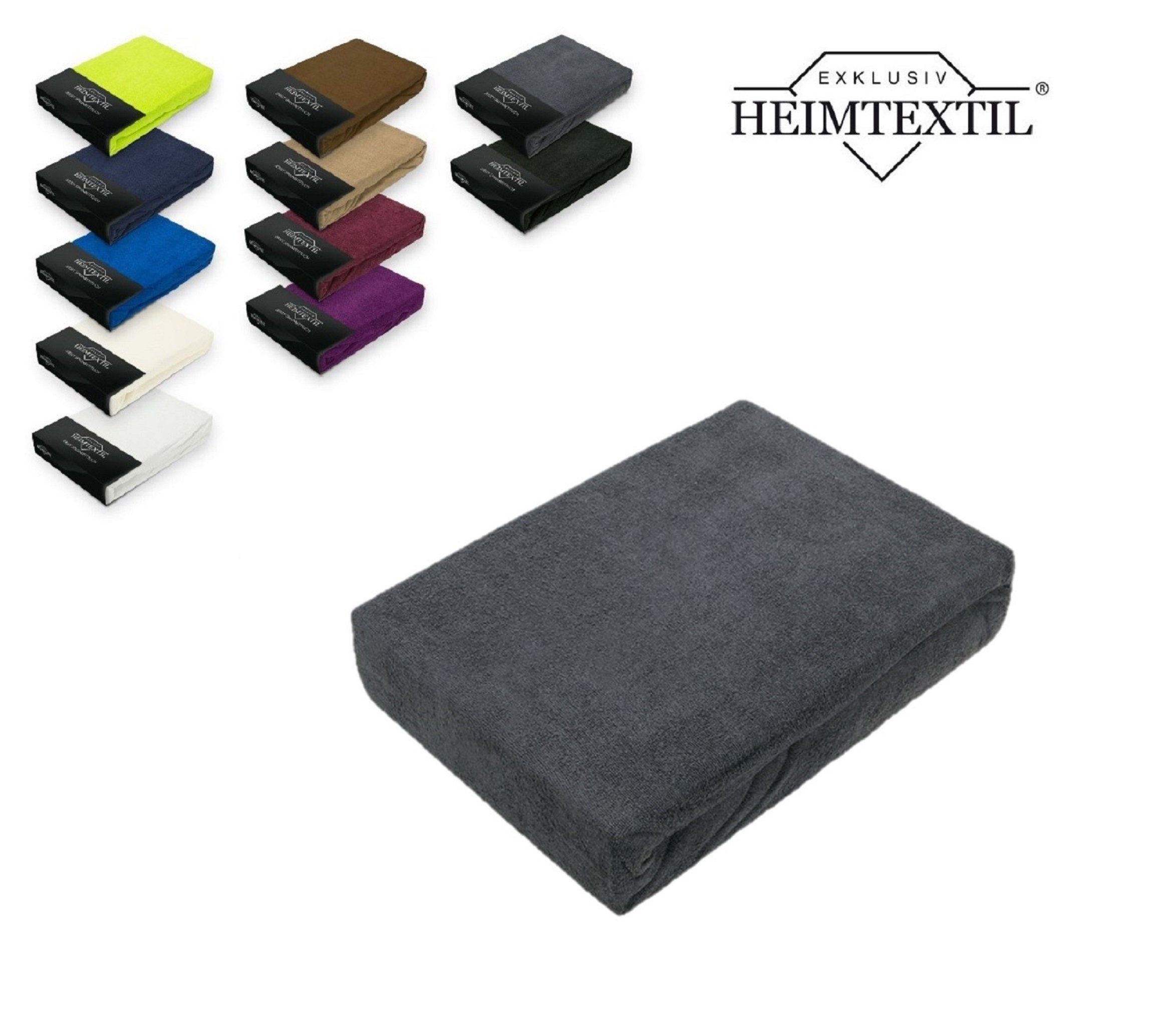EXKLUSIV HEIMTEXTIL Spannbettlaken Frottee Spannbettlaken Premium günstig online kaufen