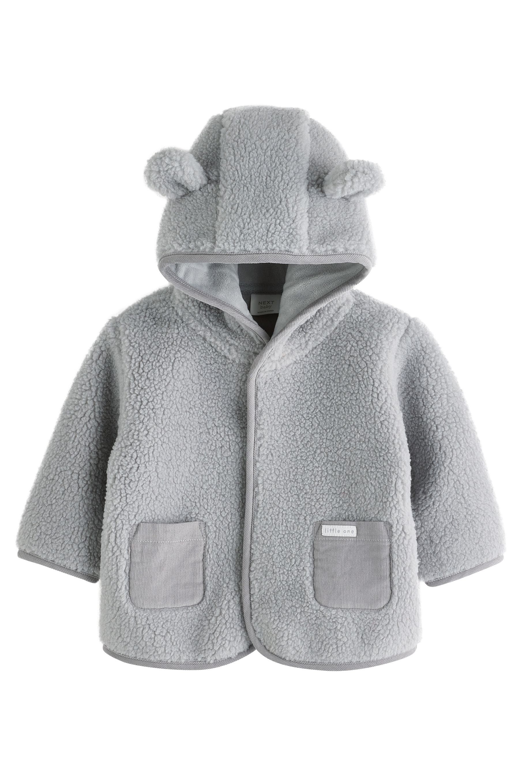 Fleecejacke Kuschelige Baby-Fleecejacke aus Borg