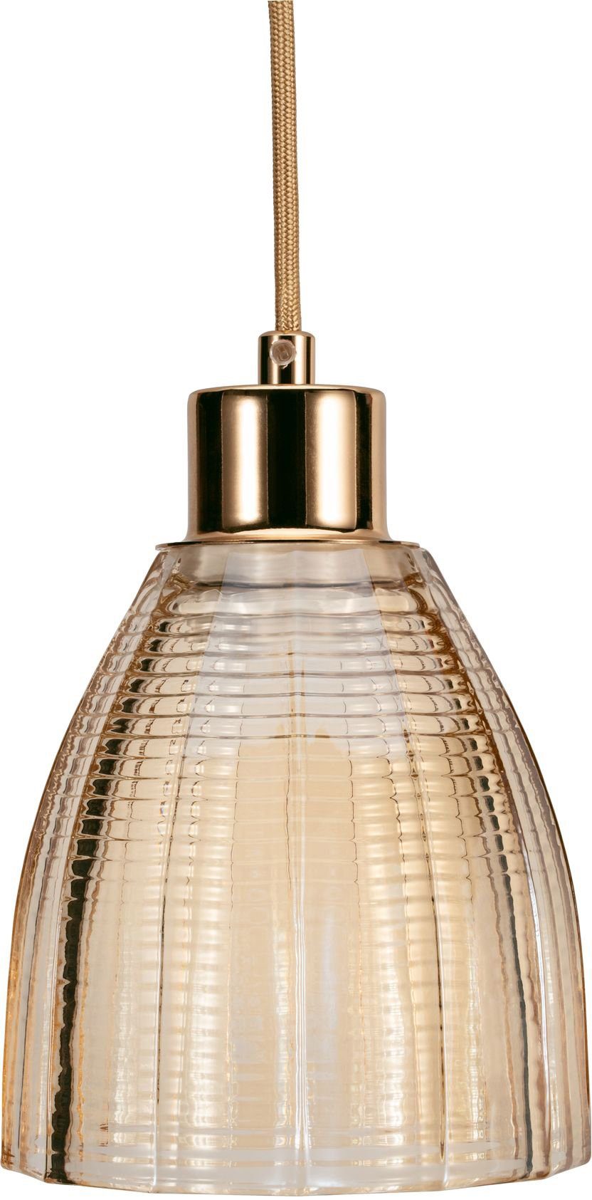 Pauleen Pendelleuchte Gleaming Gold, ohne Leuchtmittel, günstig online kaufen